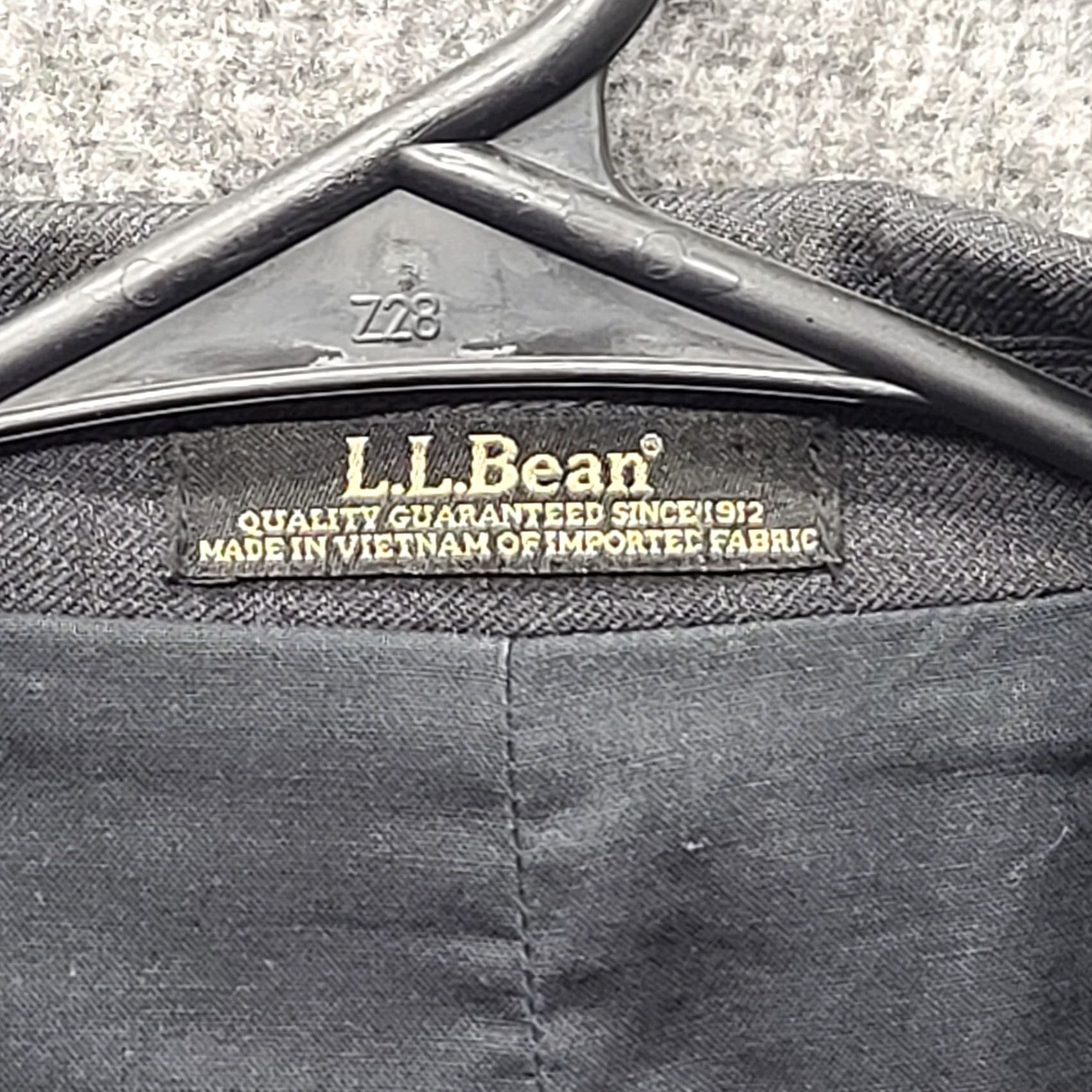 Vintage L.L. Bean Wool Sport Coat Mens 42-Regular 2 Button Blazer Casual Preppy Shirt Jacket? Size 42R - 2 Thumbnail