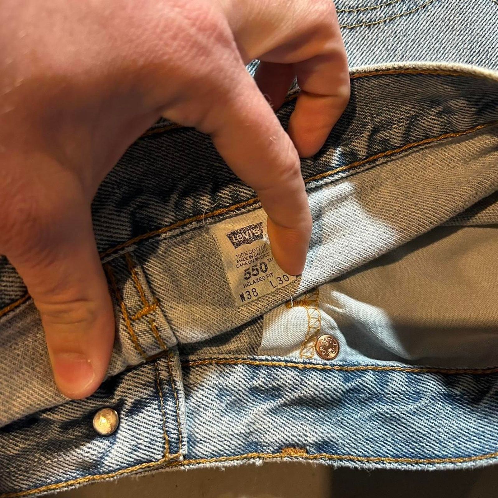 Levi's 90s levis 550 jeans Size US 36 / EU 52 - 6 Thumbnail