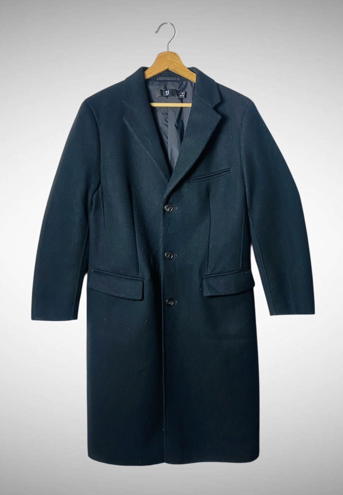 Jil Sander × Uniqlo Uniqlo X Jil Sander Wool Blend Overcoat Size US M / EU 48-50 / 2 - 1 Thumbnail