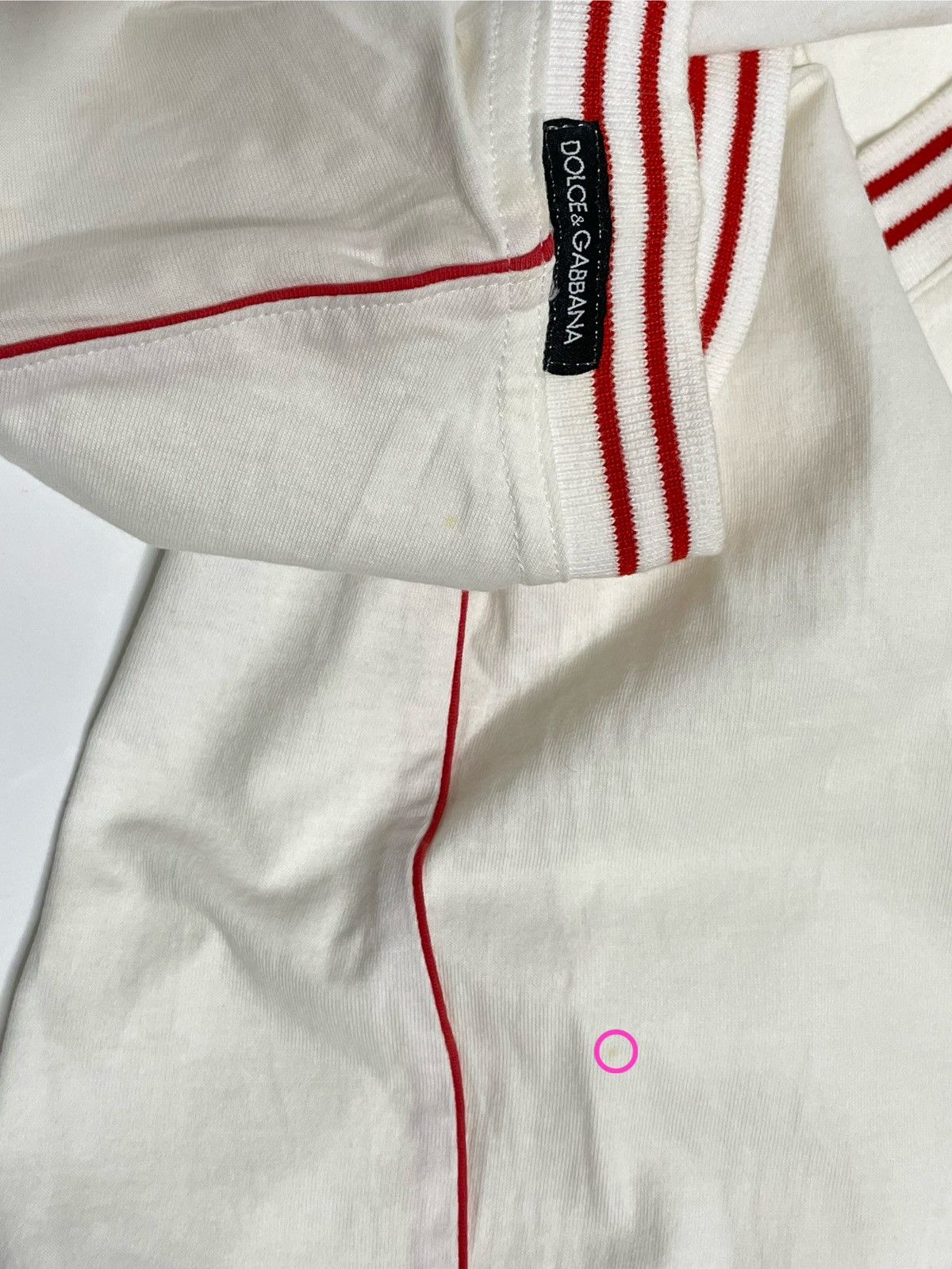 Designer × Dolce & Gabbana D&G futbol jersey Size US M / EU 48-50 / 2 - 4 Thumbnail