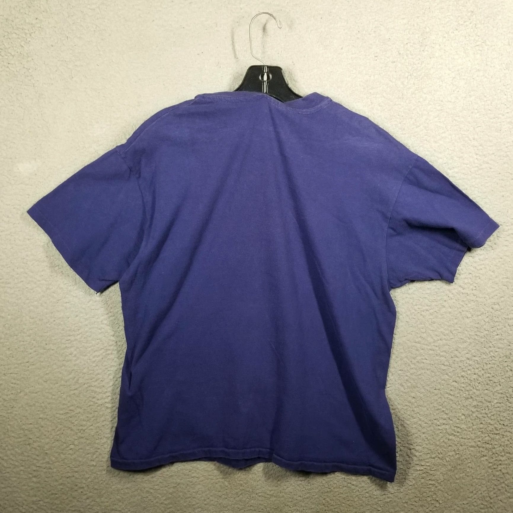 Hanes VINTAGE Hanes Beefy-T Shirt Mens Large Purple Owl Graphic 90s Crew Neck Short Sleeve Cotton USA Mens Size US L / EU 52-54 / 3 - 7 Thumbnail