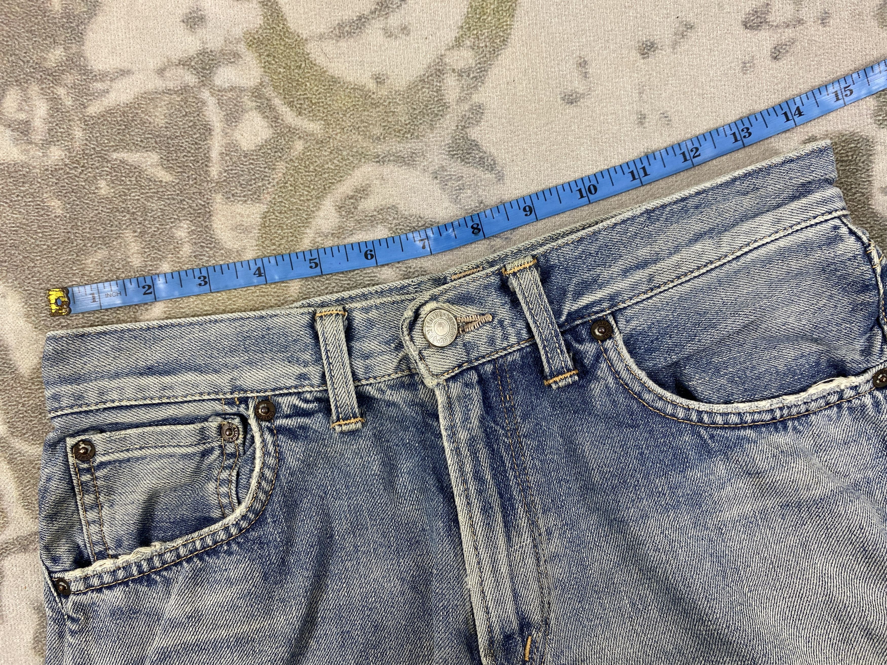 Japanese Brand Selvedge Vintage Something Jeans 29x31.5 Denim- JN3663 Size US 29 - 5 Thumbnail