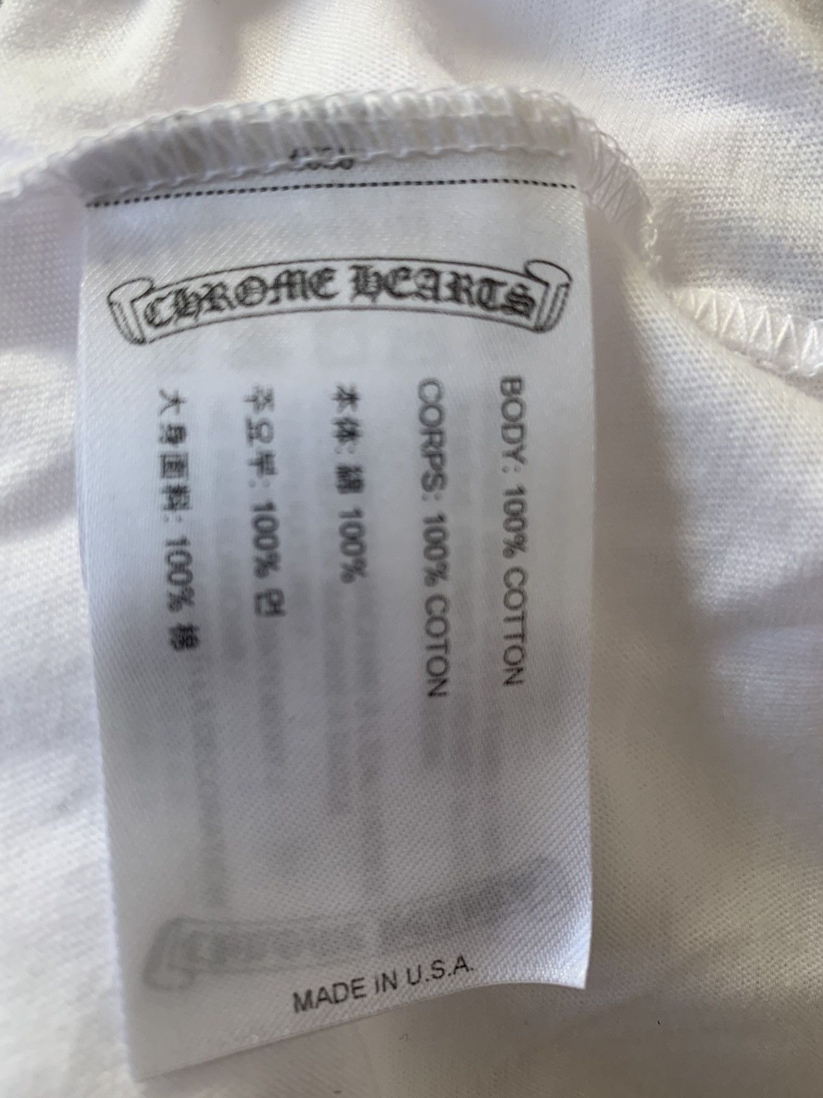 Chrome Hearts Chrome Hearts 2024 New Drop Foti TShirt Size US M / EU 48-50 / 2 - 5 Thumbnail
