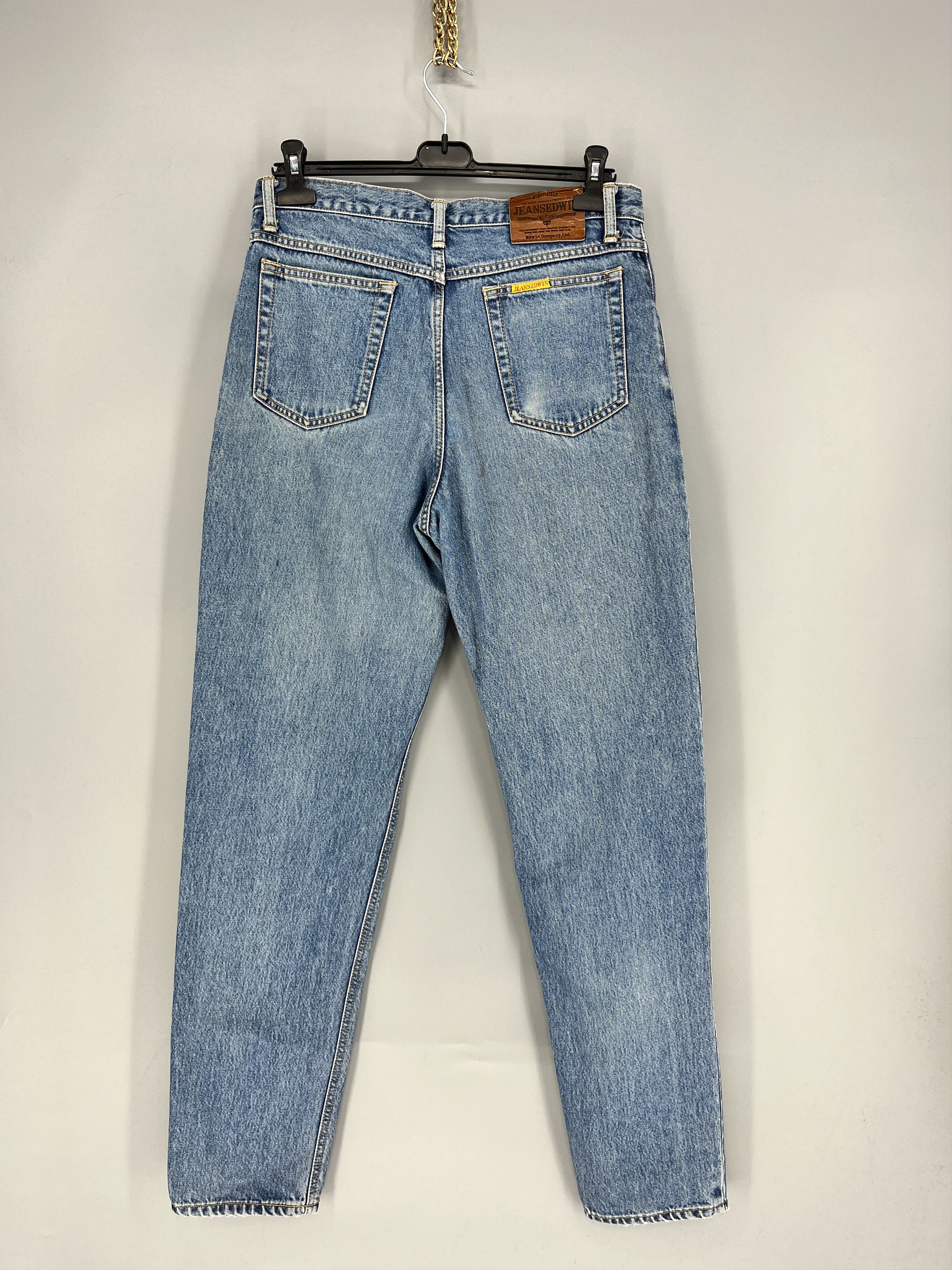 Edwin Vintage 90s Edwin Made in Japan Tapered Navy Men’s Jeans Size US 33 - 7 Thumbnail