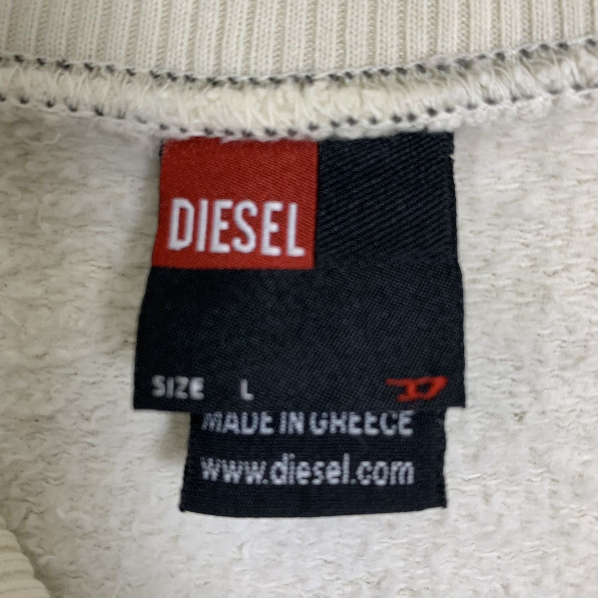 Designer × Diesel Vintage Diesel Big Logo Streetwear Outdoor Zipper Jacket Size US M / EU 48-50 / 2 - 10 Thumbnail