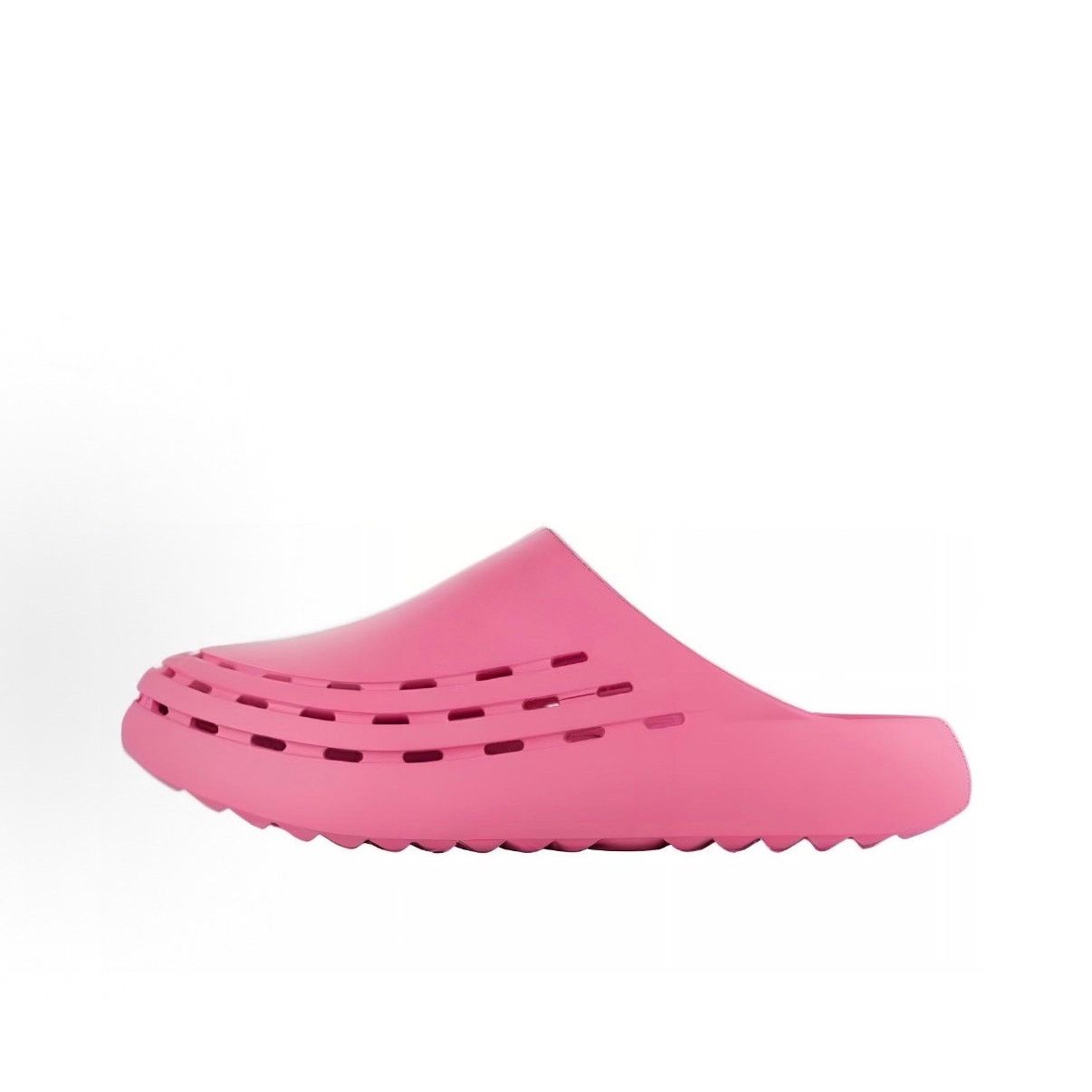 Ecco ECCO WOMEN'S 41 COZMO U SLIDE EVA PINK NIB NO LID Size US 10 / IT 40 - 2 Thumbnail