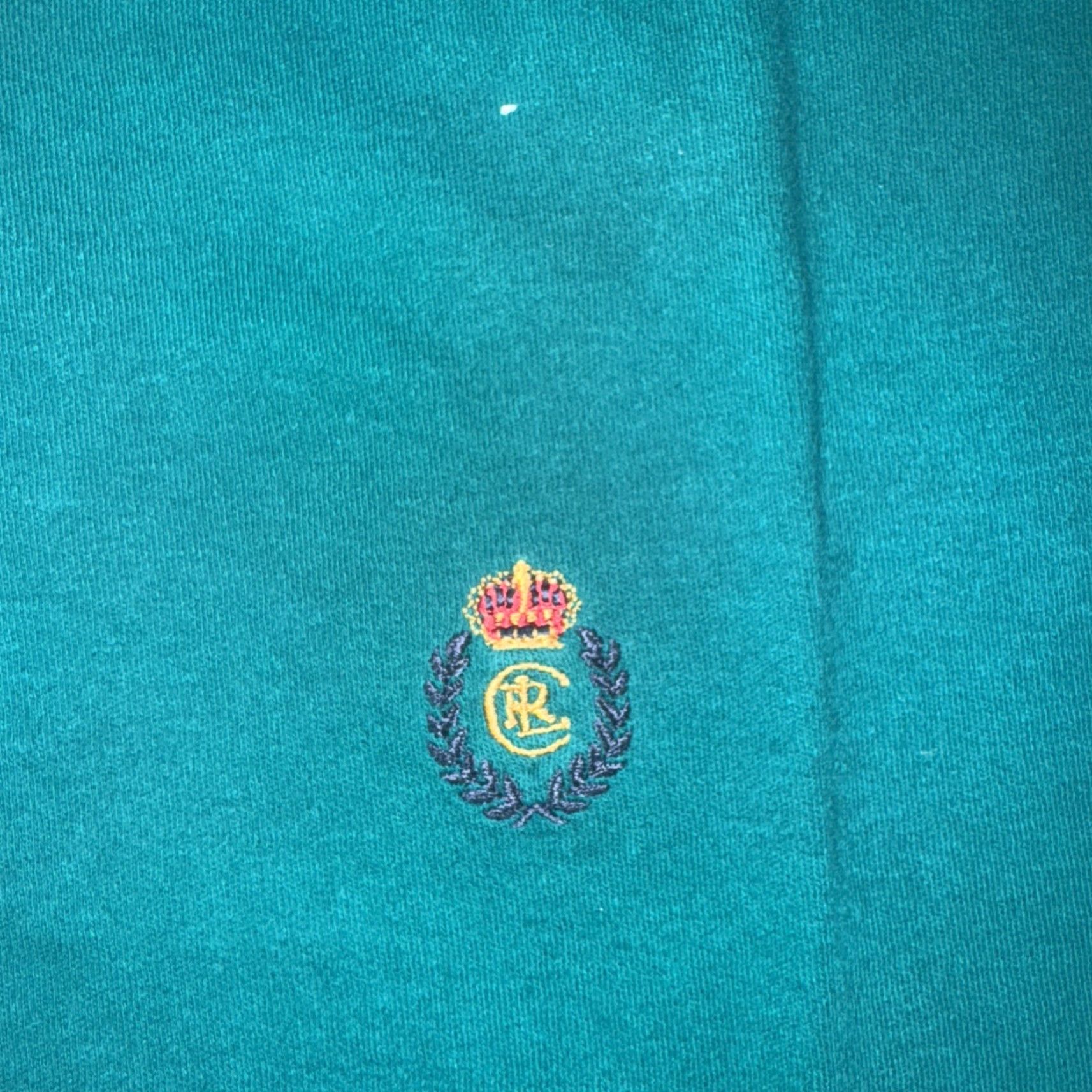 Chaps VINTAGE Chaps Polo Shirt Men’s M Teal Crest Logo - Polo Shirt - Men - M - Teal - Crest Logo - 22x26 - Ralph Lauren - Chaps Size US M / EU 48-50 / 2 - 2 Thumbnail