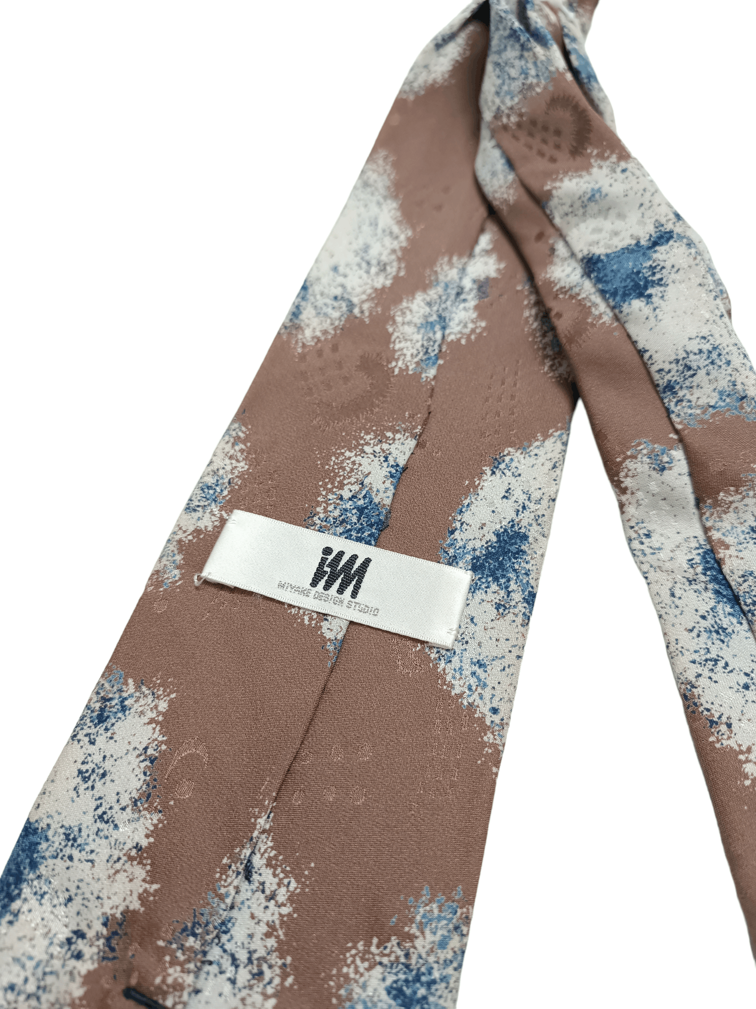 Issey Miyake Issey Miyake art paint splatter ties Size ONE SIZE - 2 Thumbnail