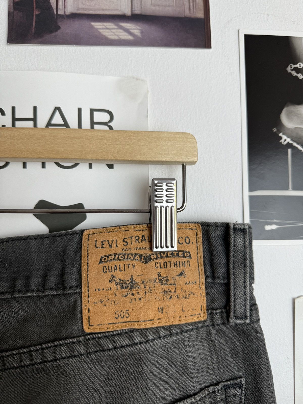 Levi's × Levi's Vintage Clothing Vintage Levi’s 505 washed baggy pants 33x32 streetwear skate Size US 33 - 4 Thumbnail