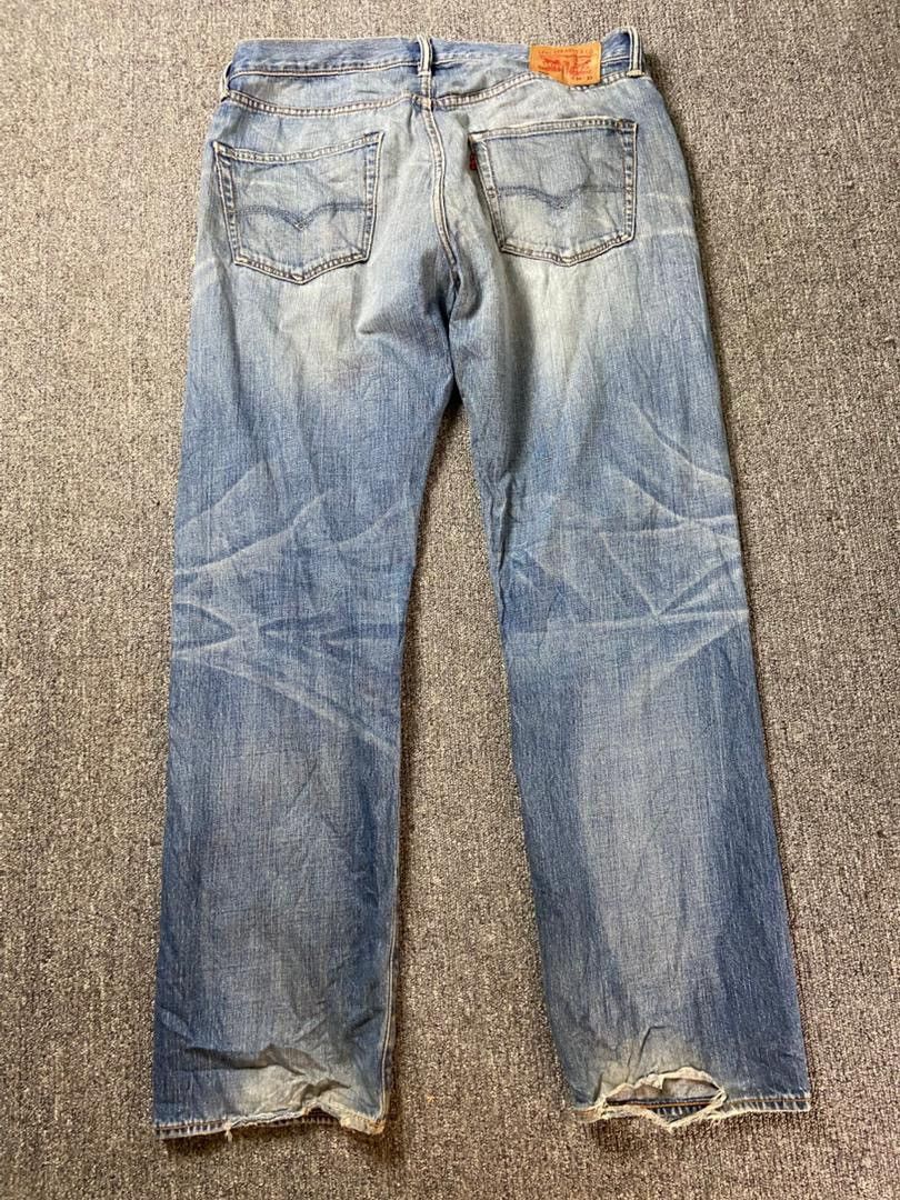 Levi's Levis Strauss Co. 503 Distressed Jeans (192) Size US 37 - 2 Thumbnail