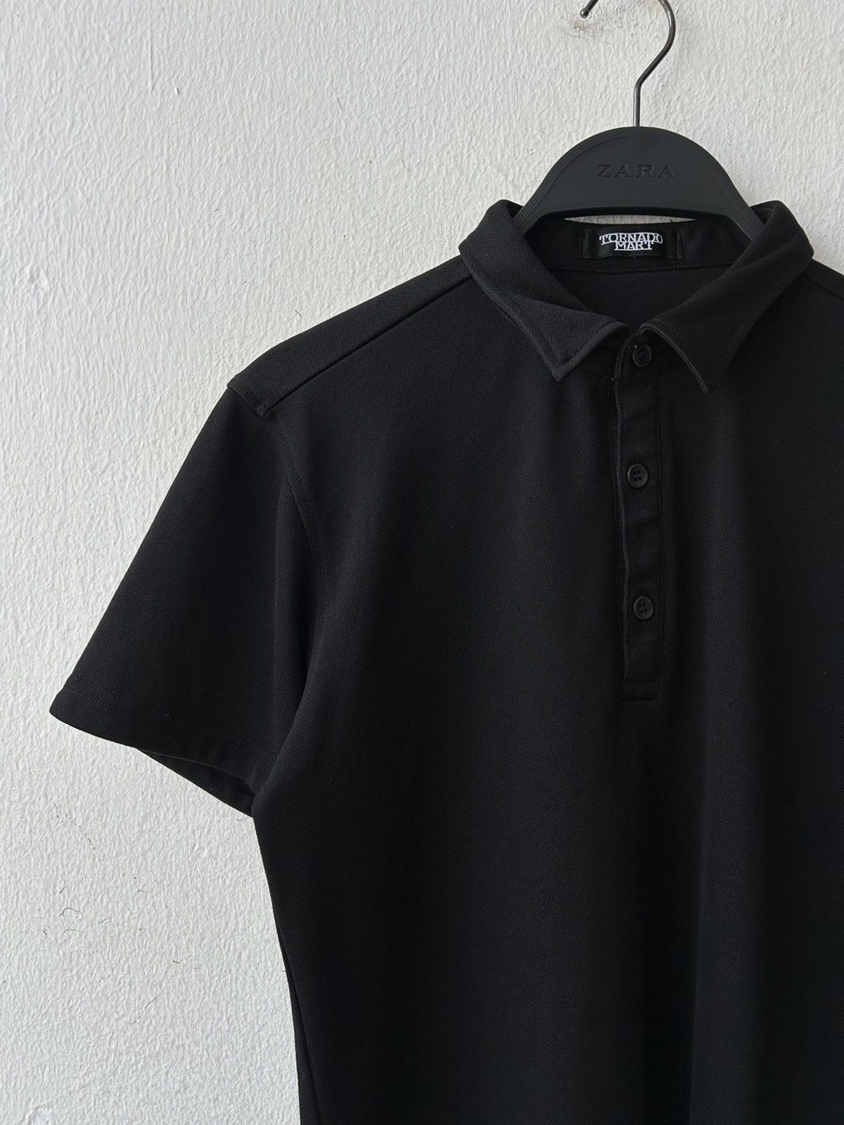 Tornado Mart Polo Tornado Mart Plain Collar Size US XS / EU 42 / 0 - 3 Thumbnail