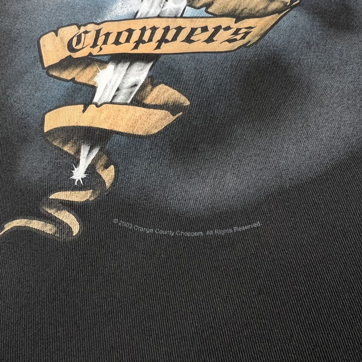 Vintage VTG Orange County Choppers Button Shirt Black Mechanic Work Size US L / EU 52-54 / 3 - 12 Thumbnail