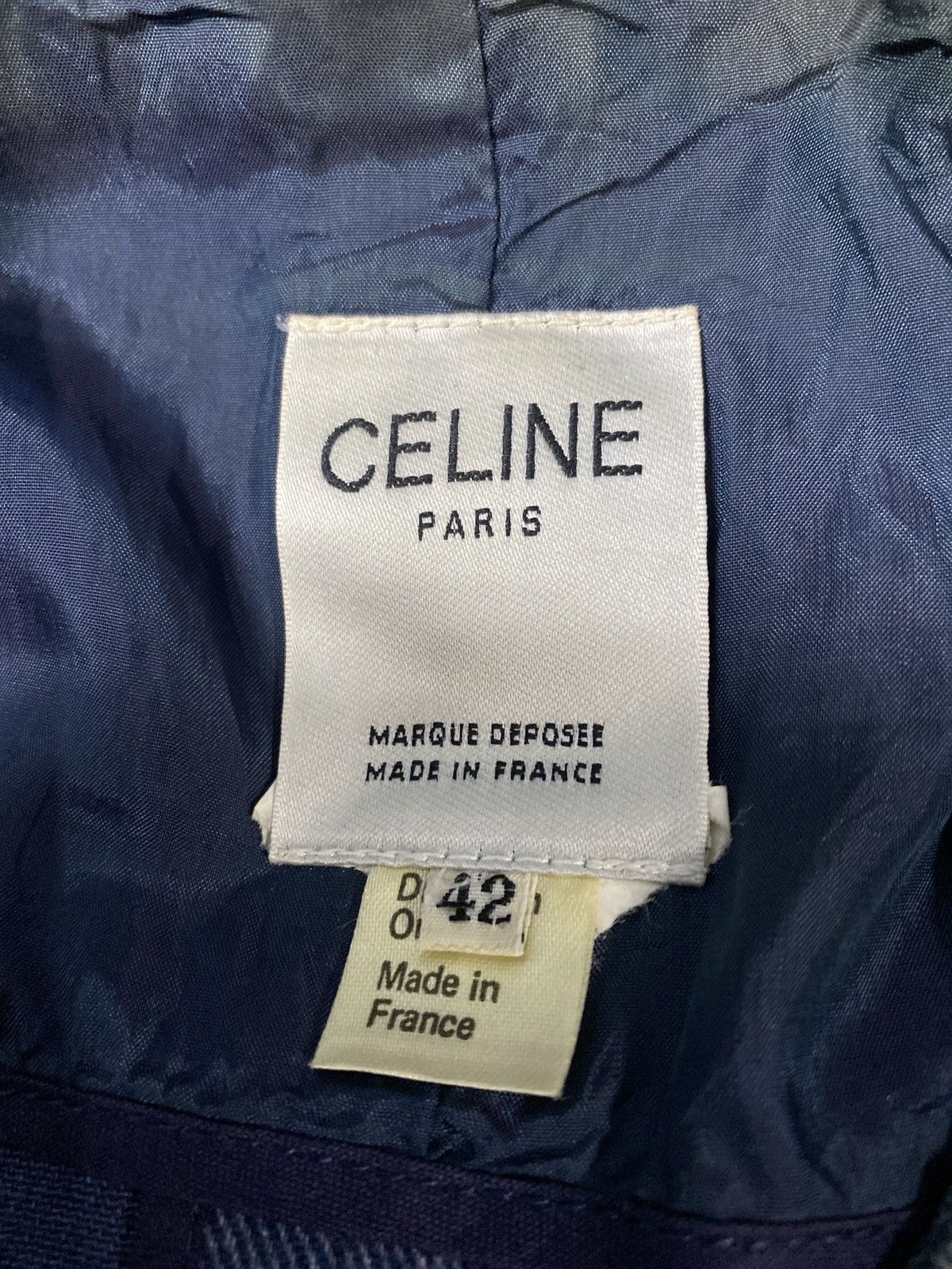 Celine × Vintage Vintage Celine Paris denim jacket Size M / US 6-8 / IT 42-44 - 12 Thumbnail