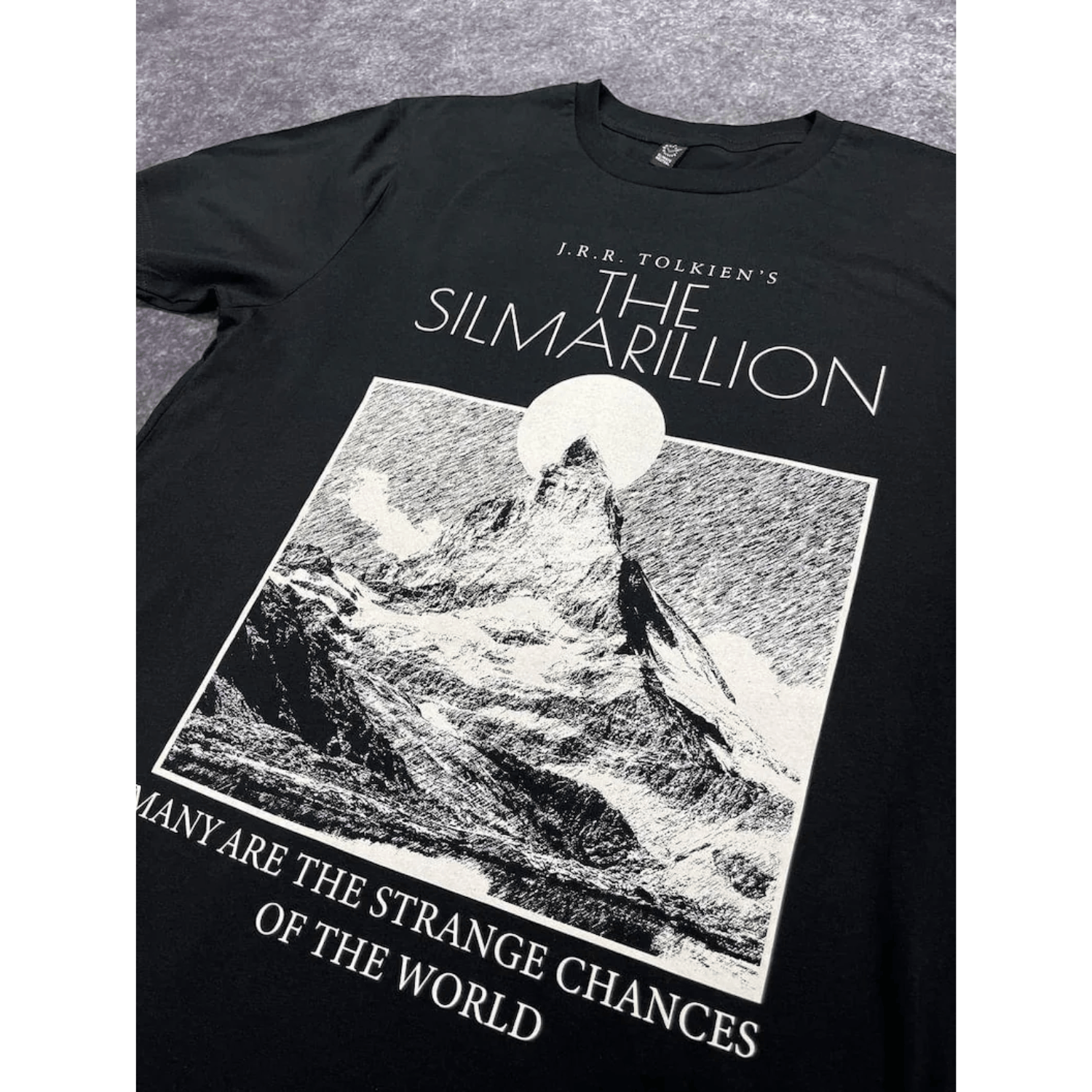 Japanese Brand The Silmarillion LOTR T- shirt, Vintage Shirt Size US L / EU 52-54 / 3 - 3 Thumbnail
