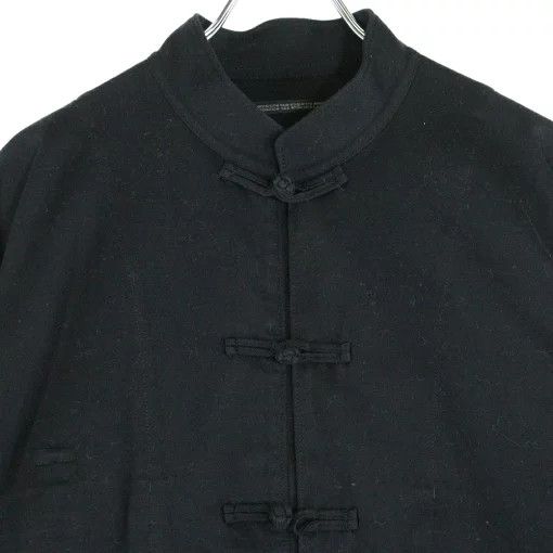Yohji Yamamoto POUR HOMME 19ss 5B Chinese shirt jacket HH-J56-046 Size US M / EU 48-50 / 2 - 2 Thumbnail