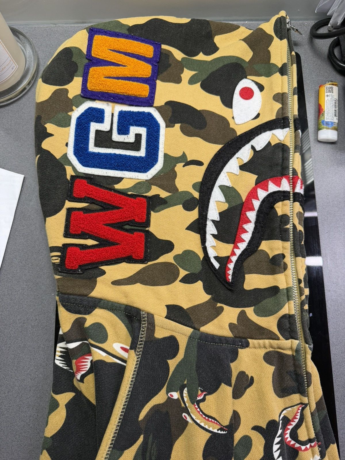 Bape The Bathing Ape Shark Hoodie Size US M / EU 48-50 / 2 - 2 Thumbnail