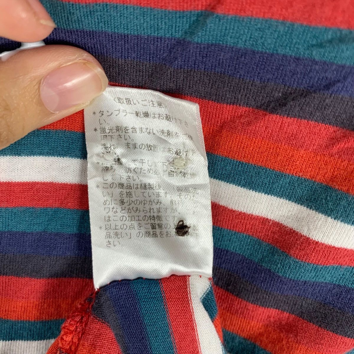 Paul Smith Vintage PAUL SMITH JEANS Collection Striped Polo Tee Shirt Size US M / EU 48-50 / 2 - 10 Thumbnail