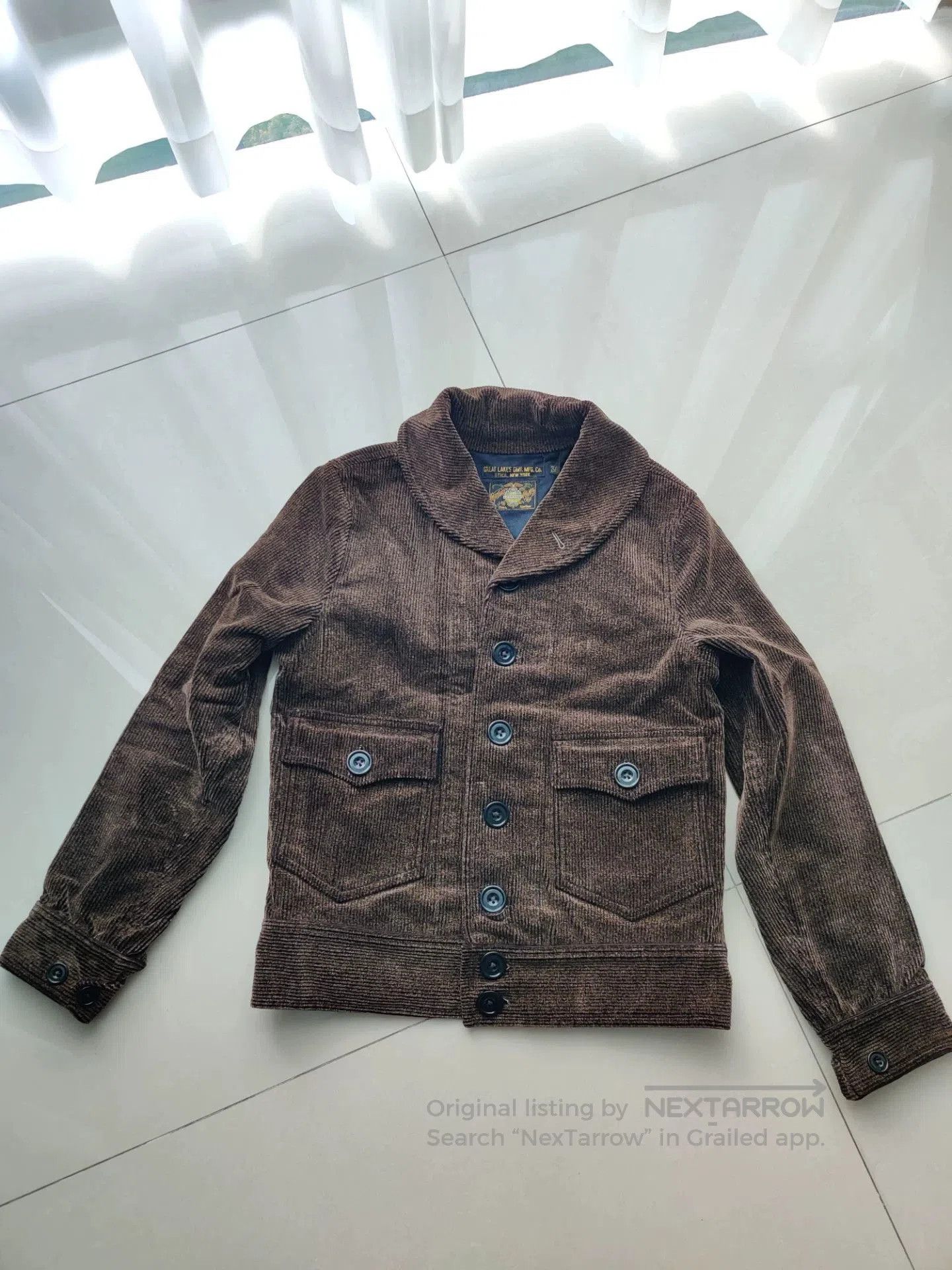 Freewheelers Freewheelers Corduroy Jacket 36. Size US S / EU 44-46 / 1 - 1 Thumbnail