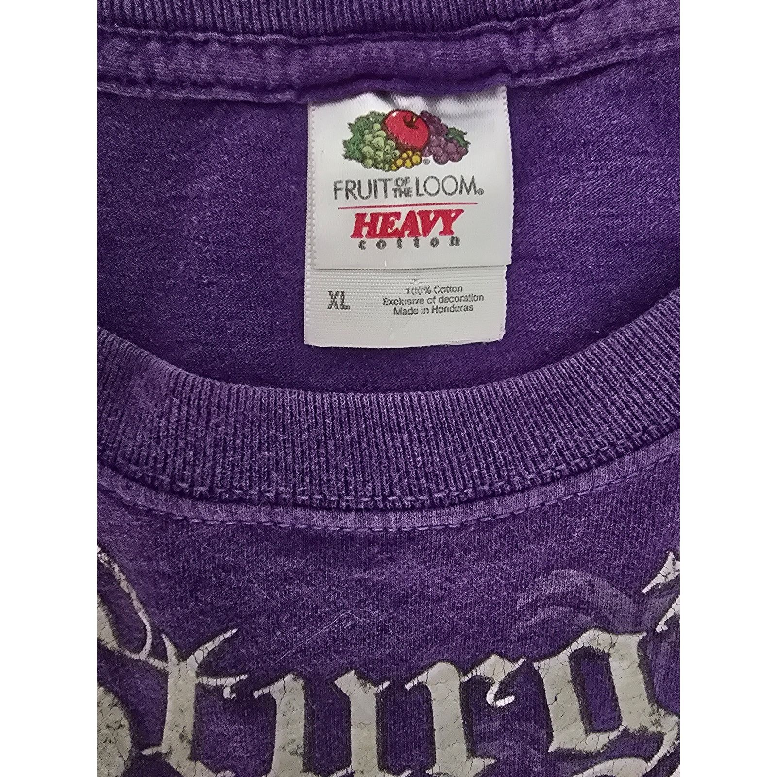 Fruit Of The Loom Sturgis Skull Shirt Mens Purple XL 2013 Hills Rally Tee Size US L / EU 52-54 / 3 - 11 Thumbnail