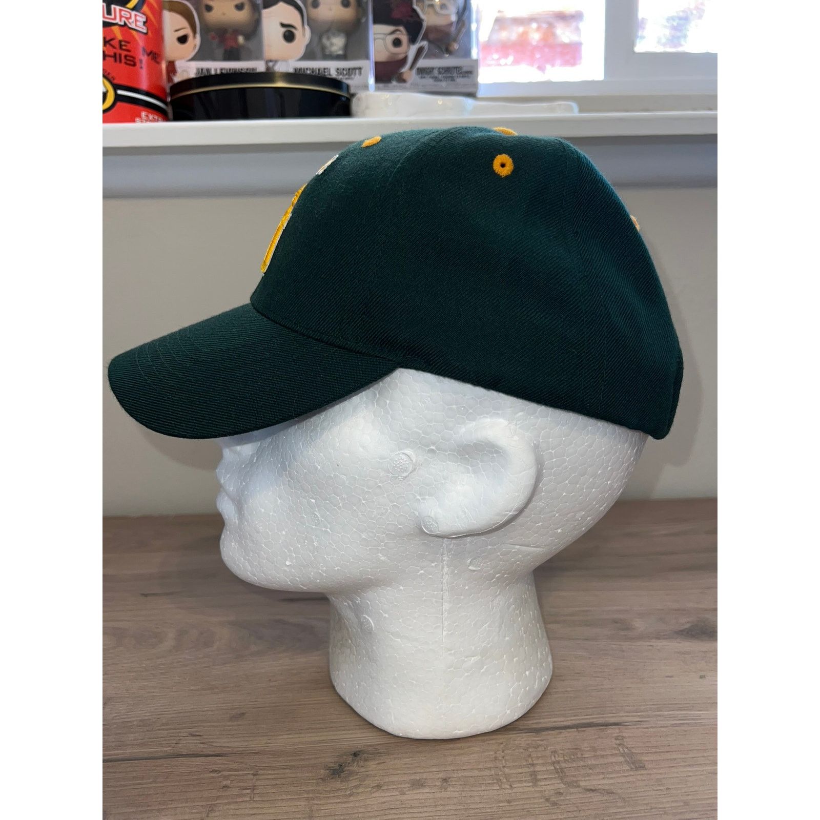 Top Of The World Baylor Bears Hat College Unviersity Big 12 Green Cap NCAA OS Size ONE SIZE - 3 Thumbnail