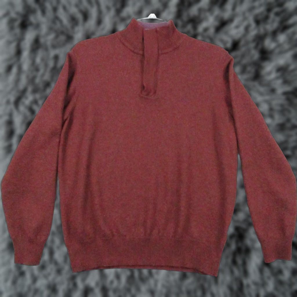 Southern Tide Southern Tide Pullover Sweater M Men Wool Burgundy 1/4 Zip Logo All Seasons Knit Red vestidos? Size US M / EU 48-50 / 2 - 1 Thumbnail