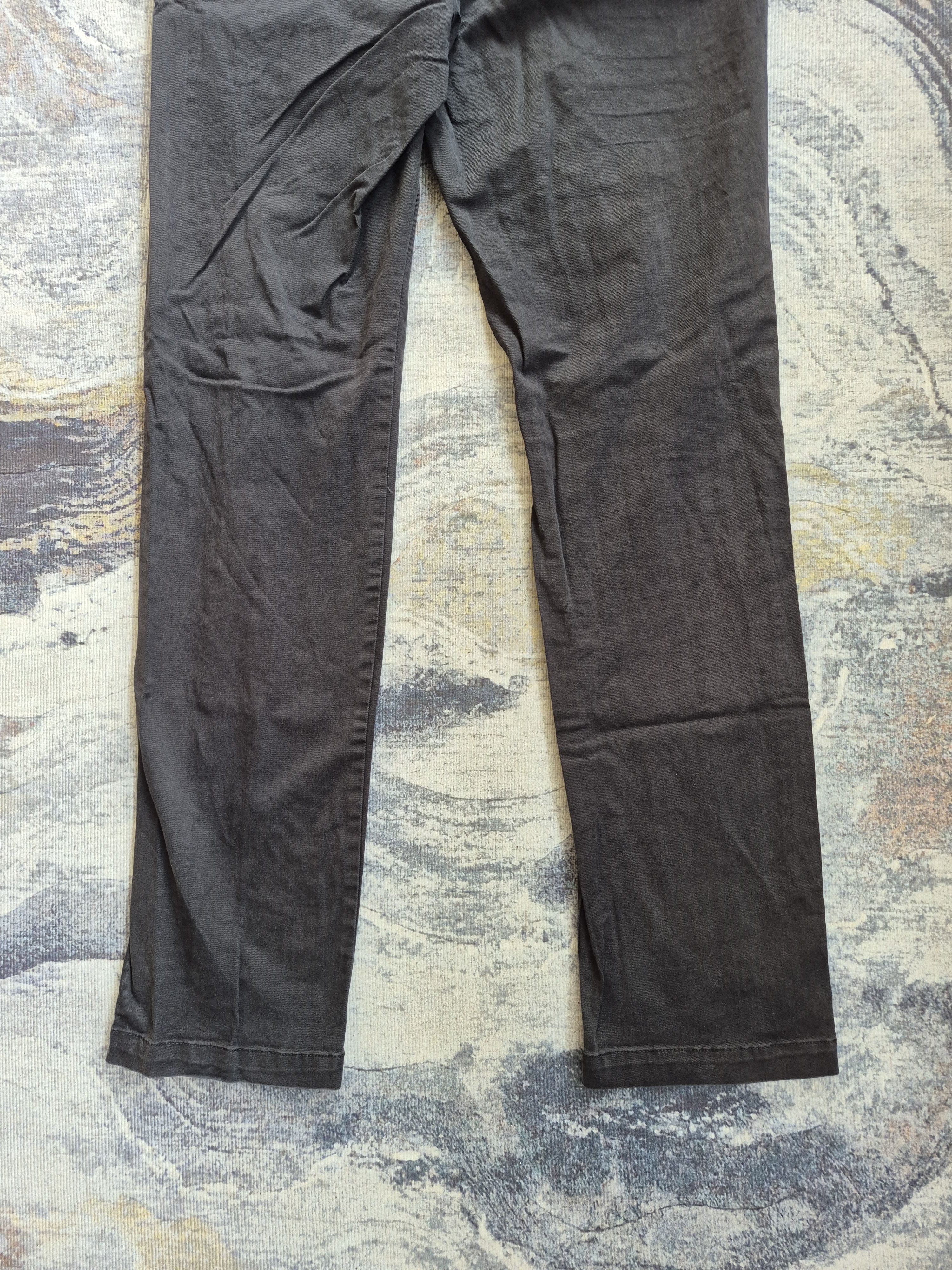 Uniqlo 🔥 Uniqlo Black Cotton Long Pants Size US 34 / EU 50 - 6 Thumbnail