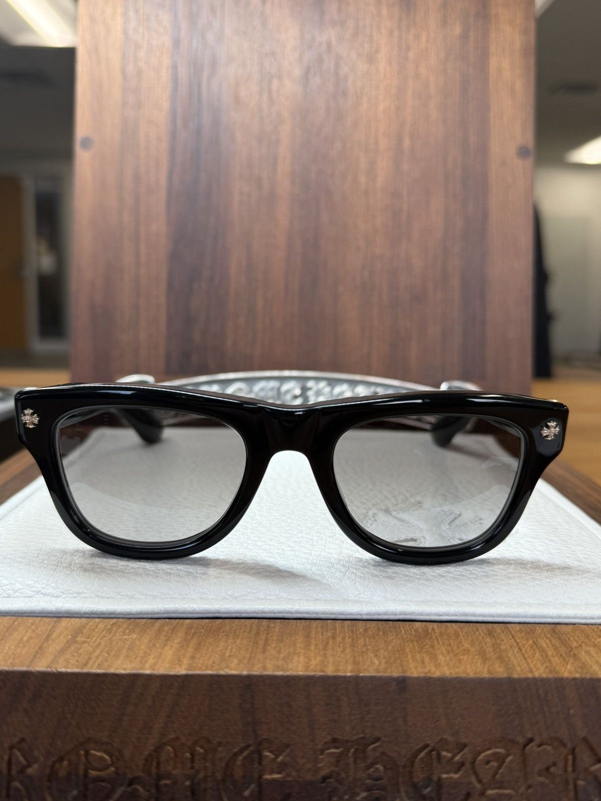 Chrome Hearts Chrome Hearts Trititsagain Sunglasses Size ONE SIZE - 7 Thumbnail