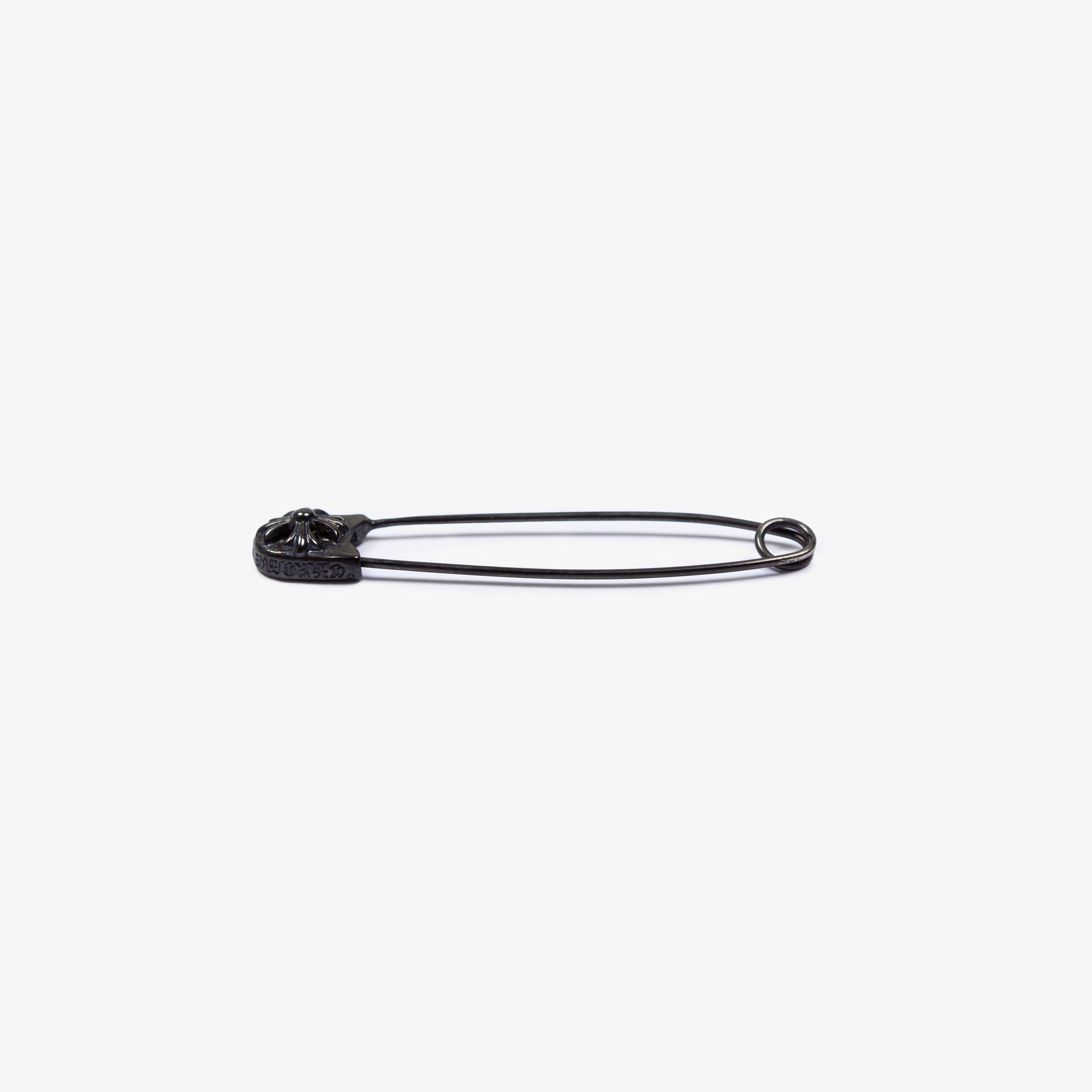 Chrome Hearts CHROME HEARTS BLACK RHODIUM XL SAFTEY PIN Size ONE SIZE - 6 Thumbnail