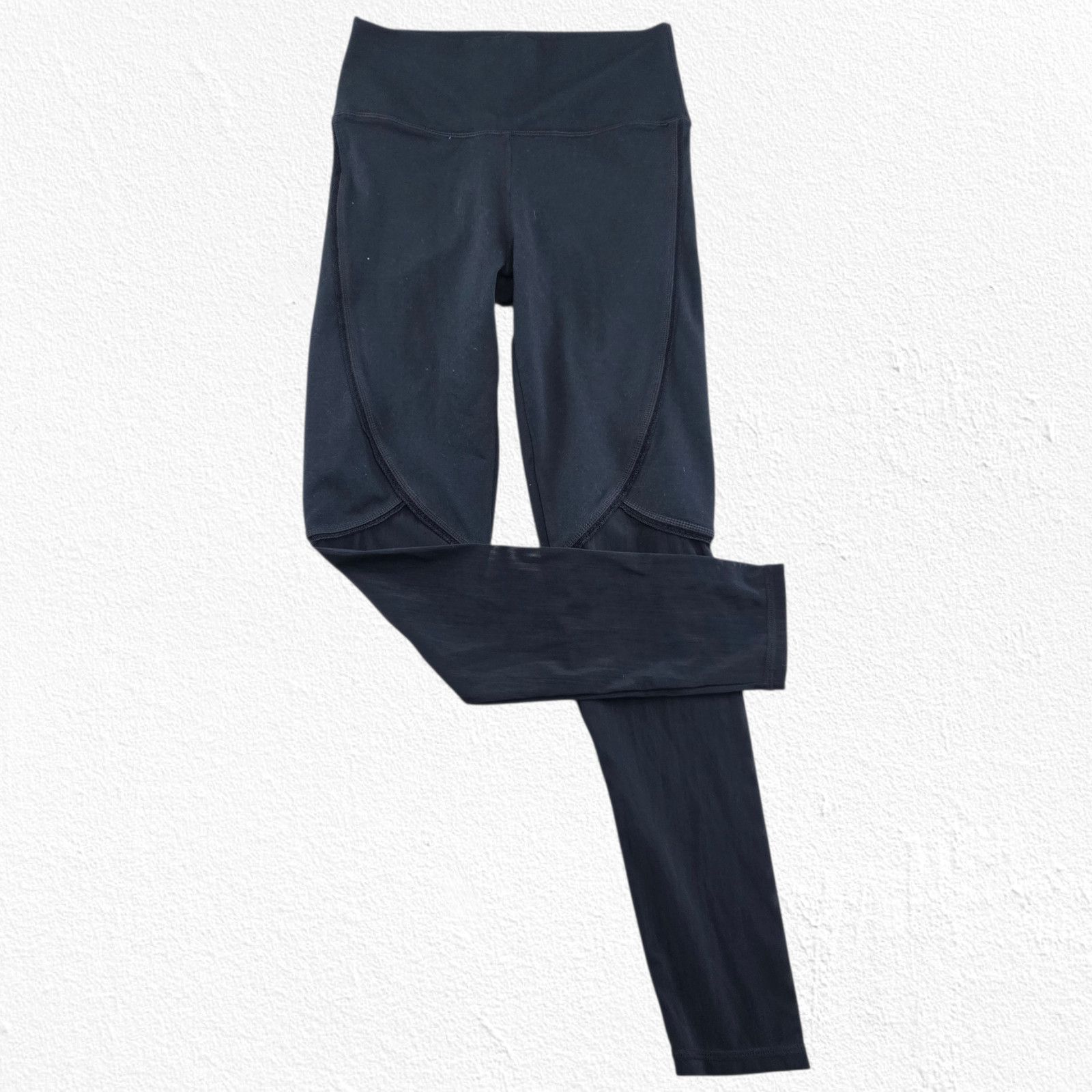Fabletics Black Mesh Define Power Hold Skinny 7/8 Leggings Size XS Size 26" / US 2 / IT 38 - 1 Thumbnail