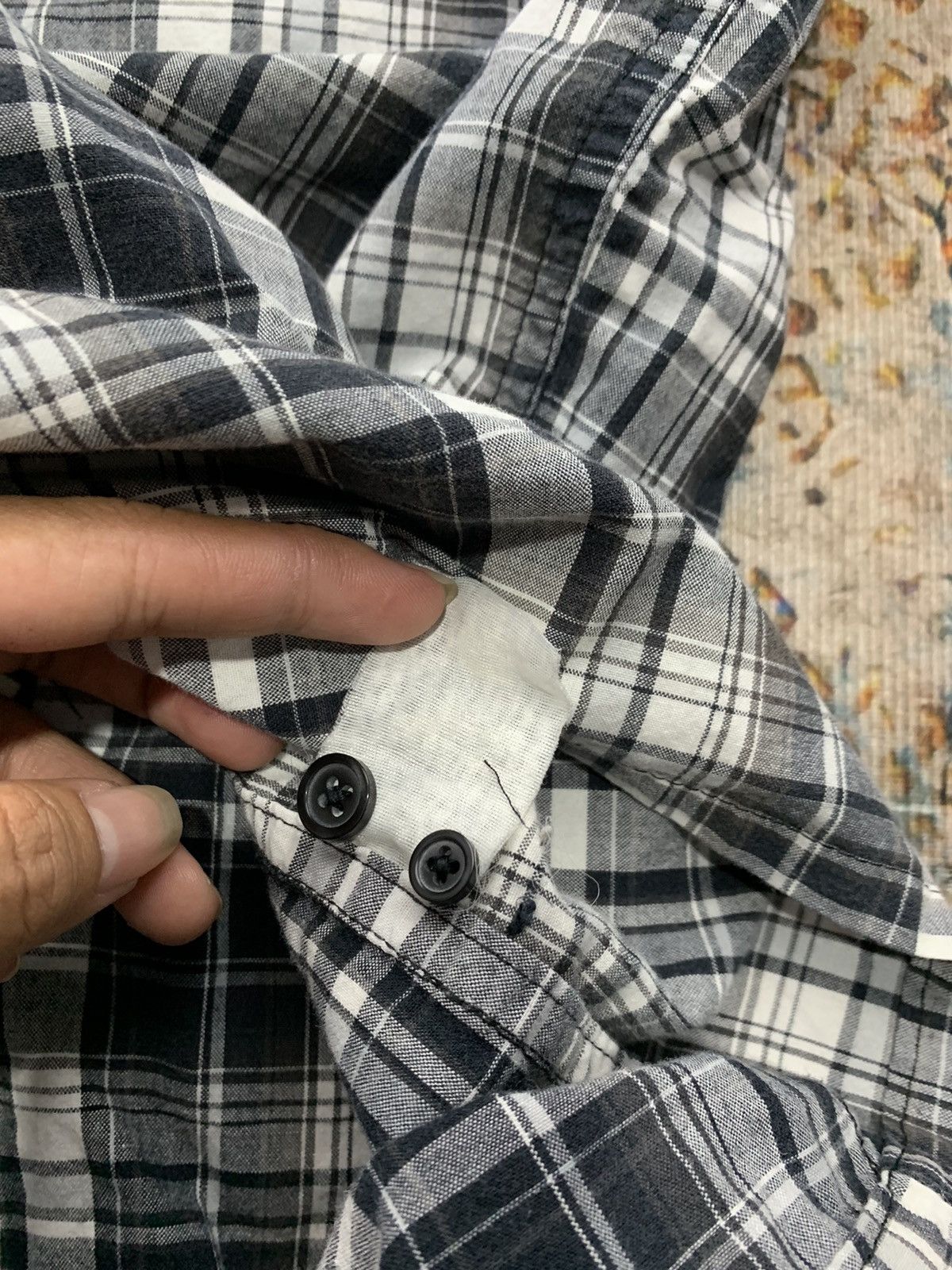 If Six Was Nine × Le Grande Bleu (L.G.B.) JAPANESE CRAZY POEM MANHOC SHIRT CDG JUNYA STYLE Size US M / EU 48-50 / 2 - 4 Thumbnail