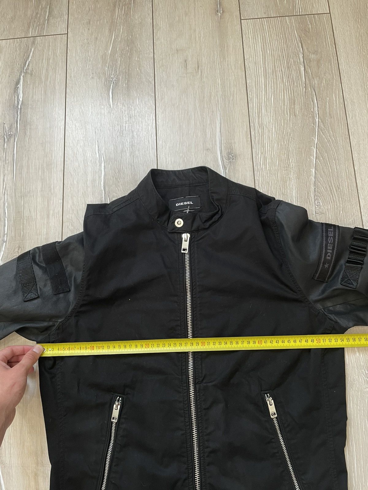 Diesel Rare Vintage Diesel Nylon Moto Biker Jacket Y2K Racing Size US L / EU 52-54 / 3 - 12 Thumbnail