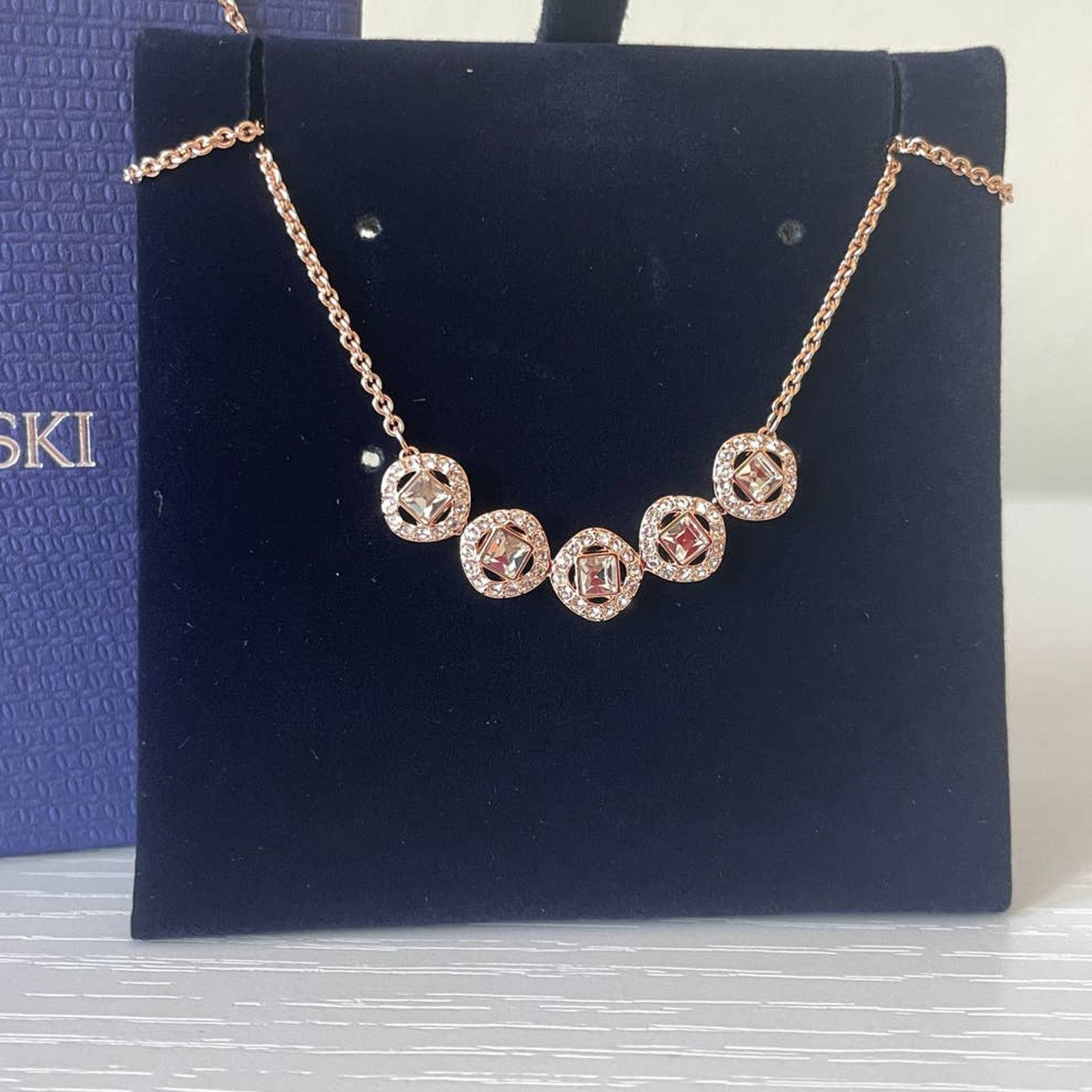 Swarovski Swarovski Angelic necklace Square cut Size ONE SIZE - 2 Thumbnail