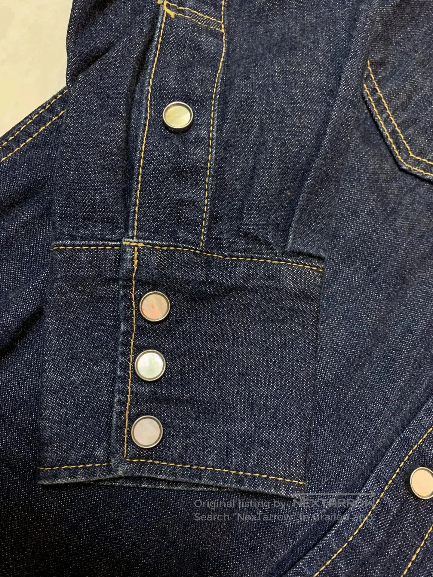 The Flat Head The Flat Head Denim Western Shirt. Size US M / EU 48-50 / 2 - 6 Thumbnail