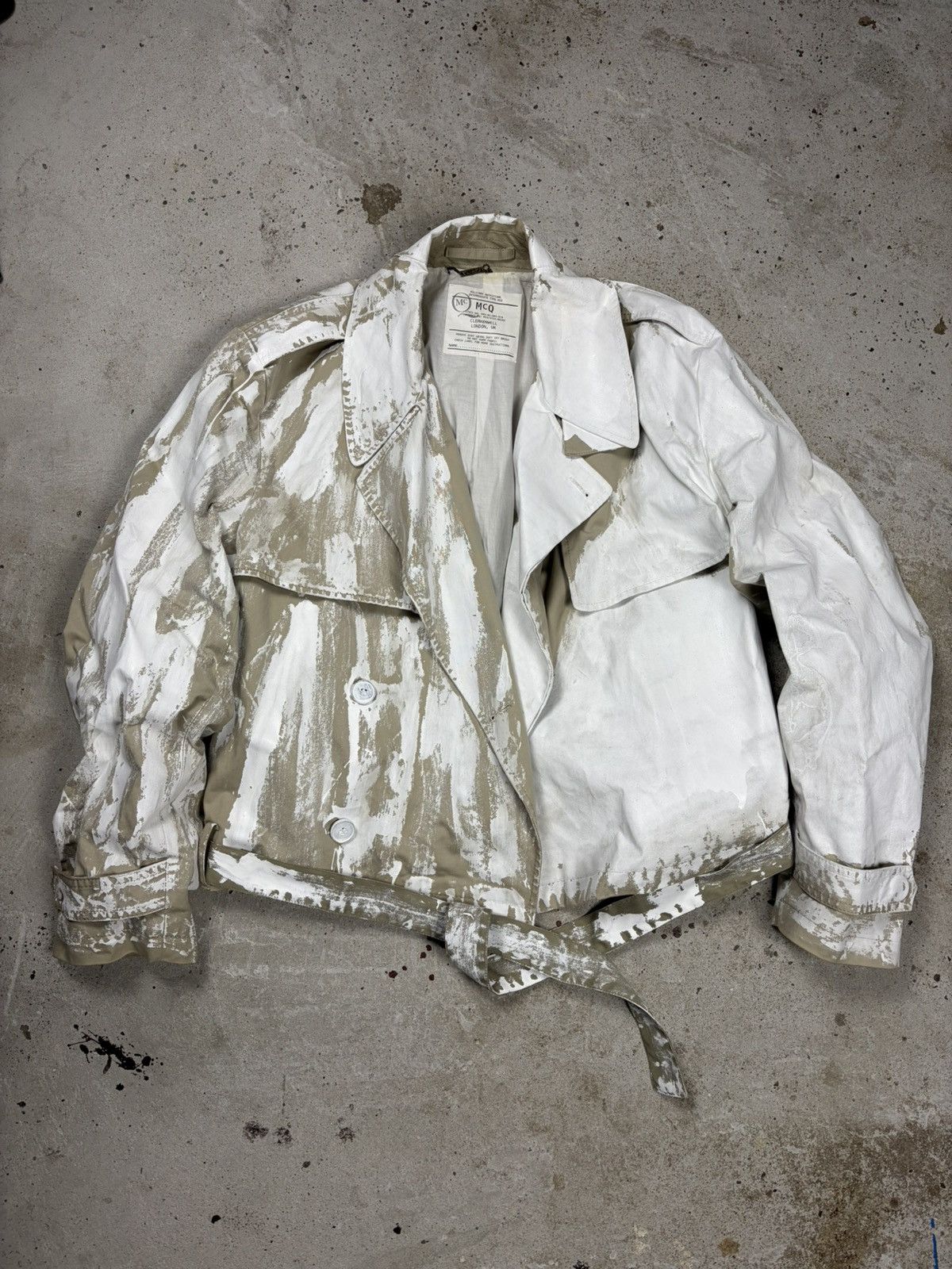 Alexander McQueen Alexander McQueen 2013 Sample Military Cropped Jacket Size US L / EU 52-54 / 3 - 1 Thumbnail