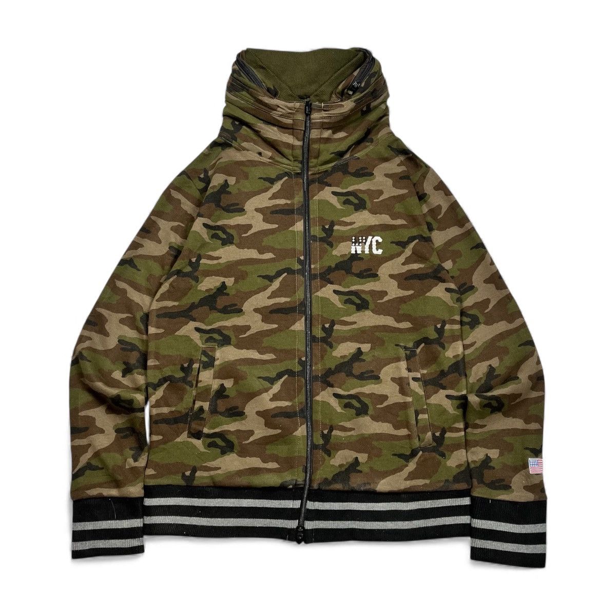 Japanese Brand Apocalypse Bono Hoodir Cammouflage Size US M / EU 48-50 / 2 - 3 Thumbnail