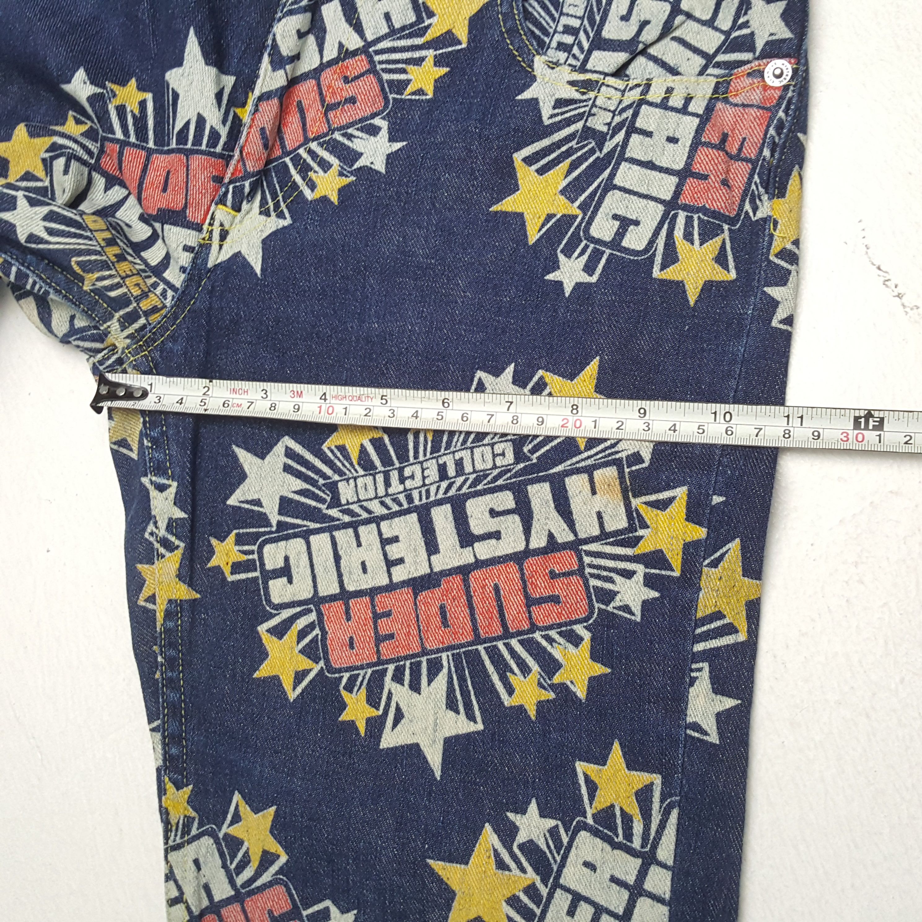 Hysteric Glamour × Japanese Brand × Vintage Vintage HYSTERIC GLAMOUR Japanese Fashion Brand Jeans Size US 29 - 9 Thumbnail