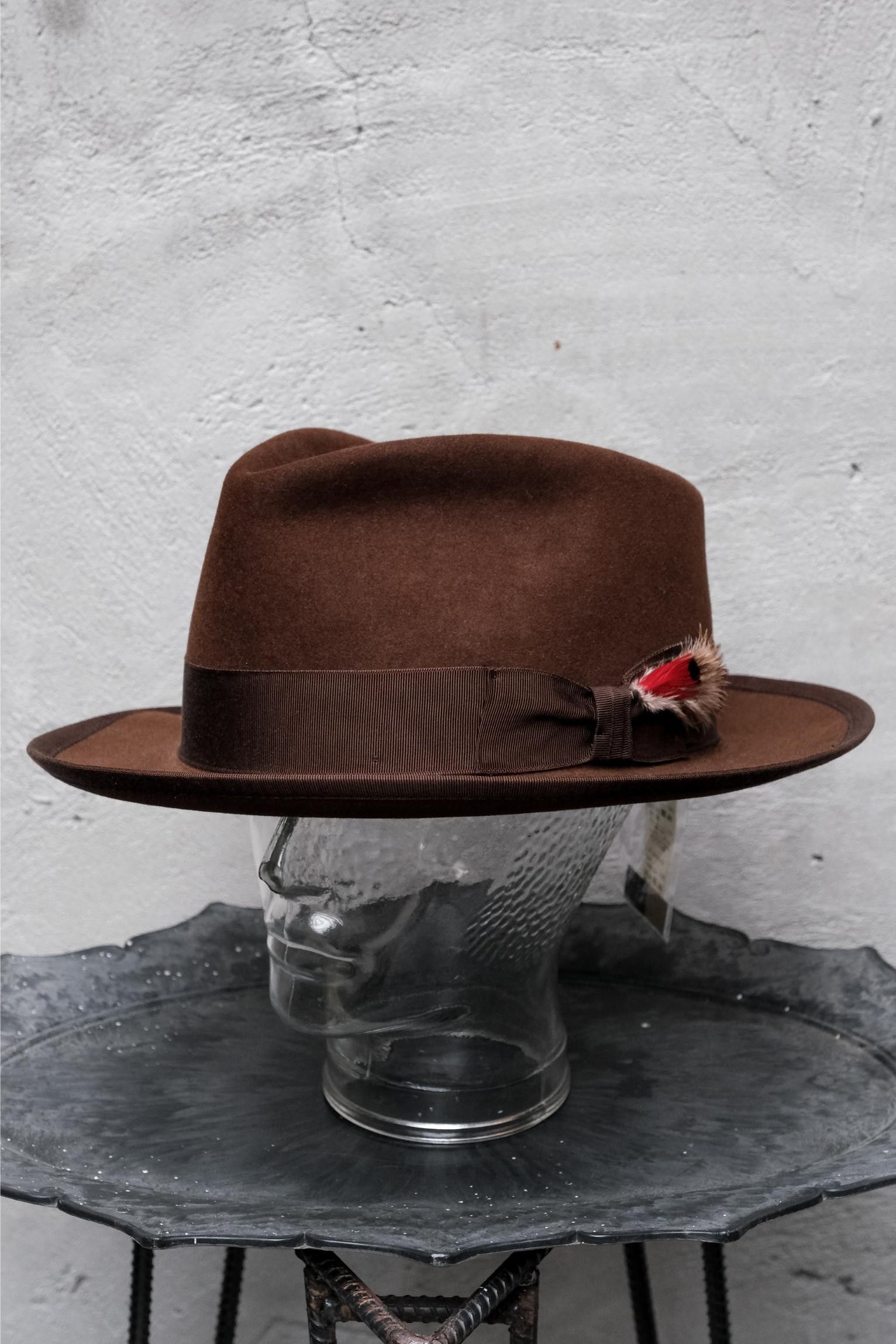Stetson Stetson Whippet Royal Quality Fur Felt Fedora - Mink Color Size ONE SIZE - 1 Thumbnail