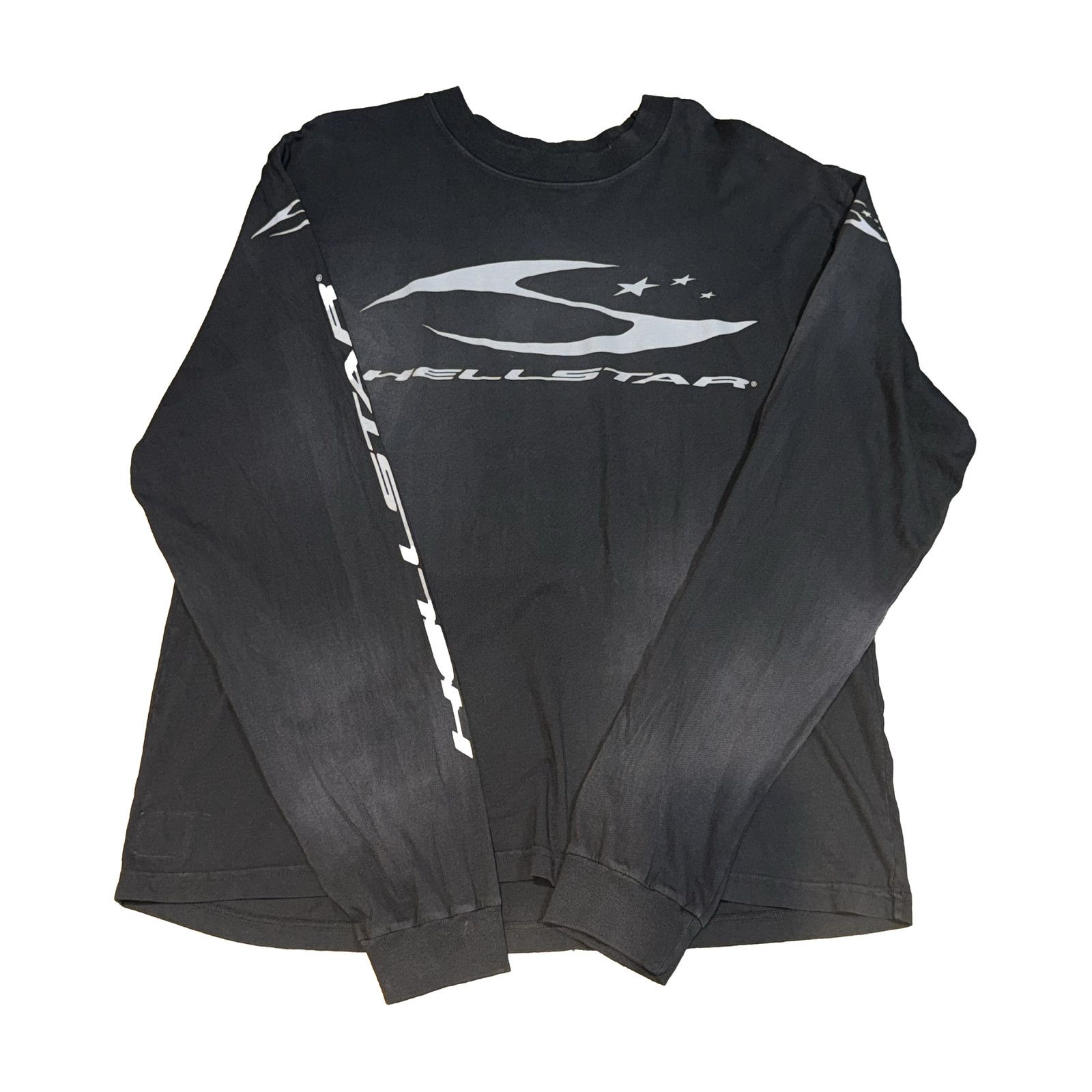 HELLSTAR Hellstar L/S Tee Black Sports Logo Gray Size US XXL / EU 58 / 5 - 1 Thumbnail