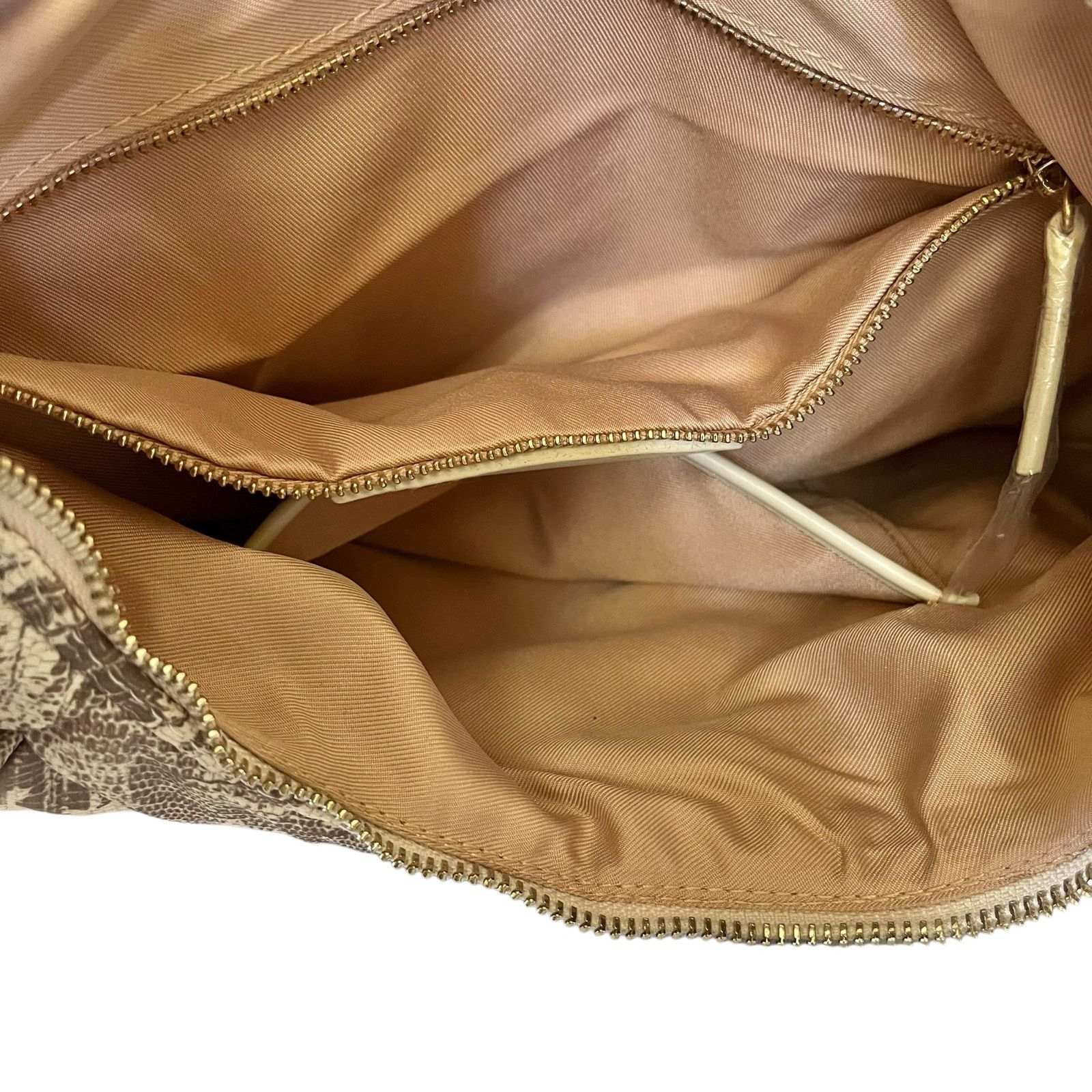 Jason Wu NWOT Jason Wu Dylan Woven Ivory Lizard Print Shoulder Bag Size ONE SIZE - 6 Thumbnail