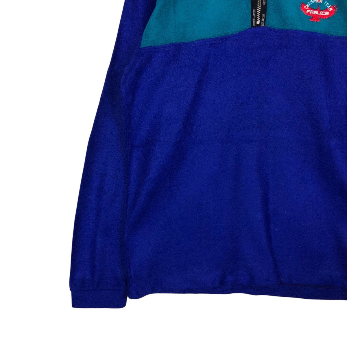 Japanese Brand × Vintage 📌Vintage Half Zipper Fleece Jacket Fablice Issey Miyake Size US L / EU 52-54 / 3 - 6 Thumbnail