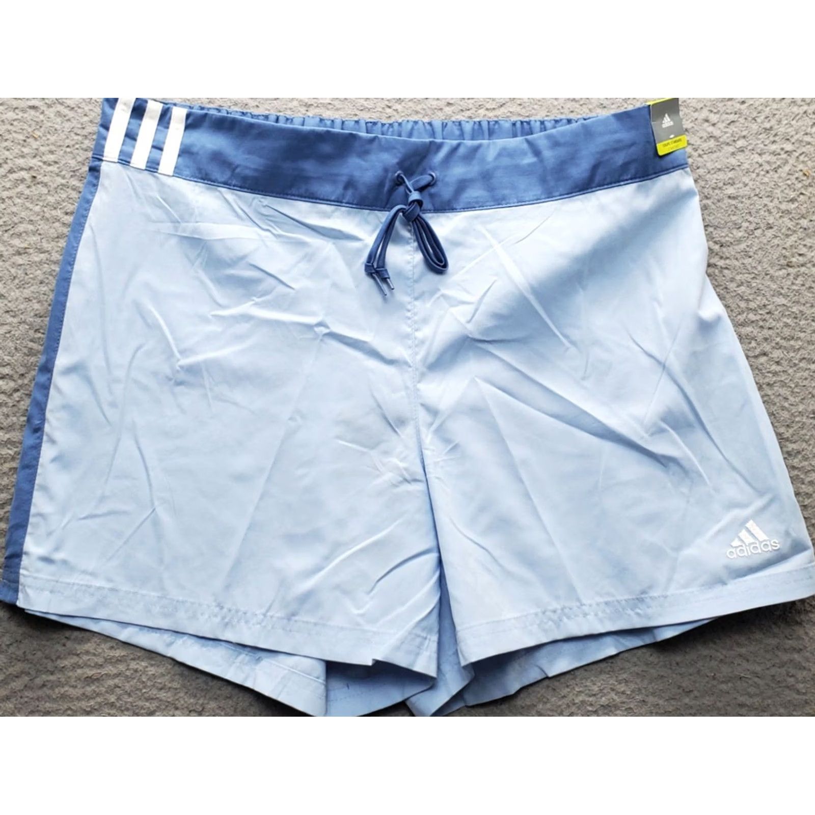 Adidas Adidas Running Shorts Womens L Multicolor Elastic Waist Drawstring Size 36" / US 14 / IT 50 - 2 Thumbnail