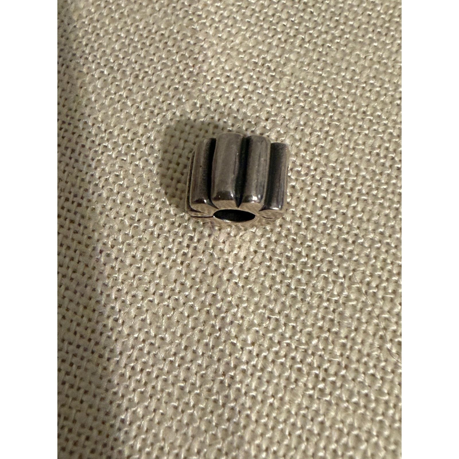 pandora Vintage Pandora 925 ALE Sterling Silver Floral Spacer Charm Size ONE SIZE - 3 Thumbnail