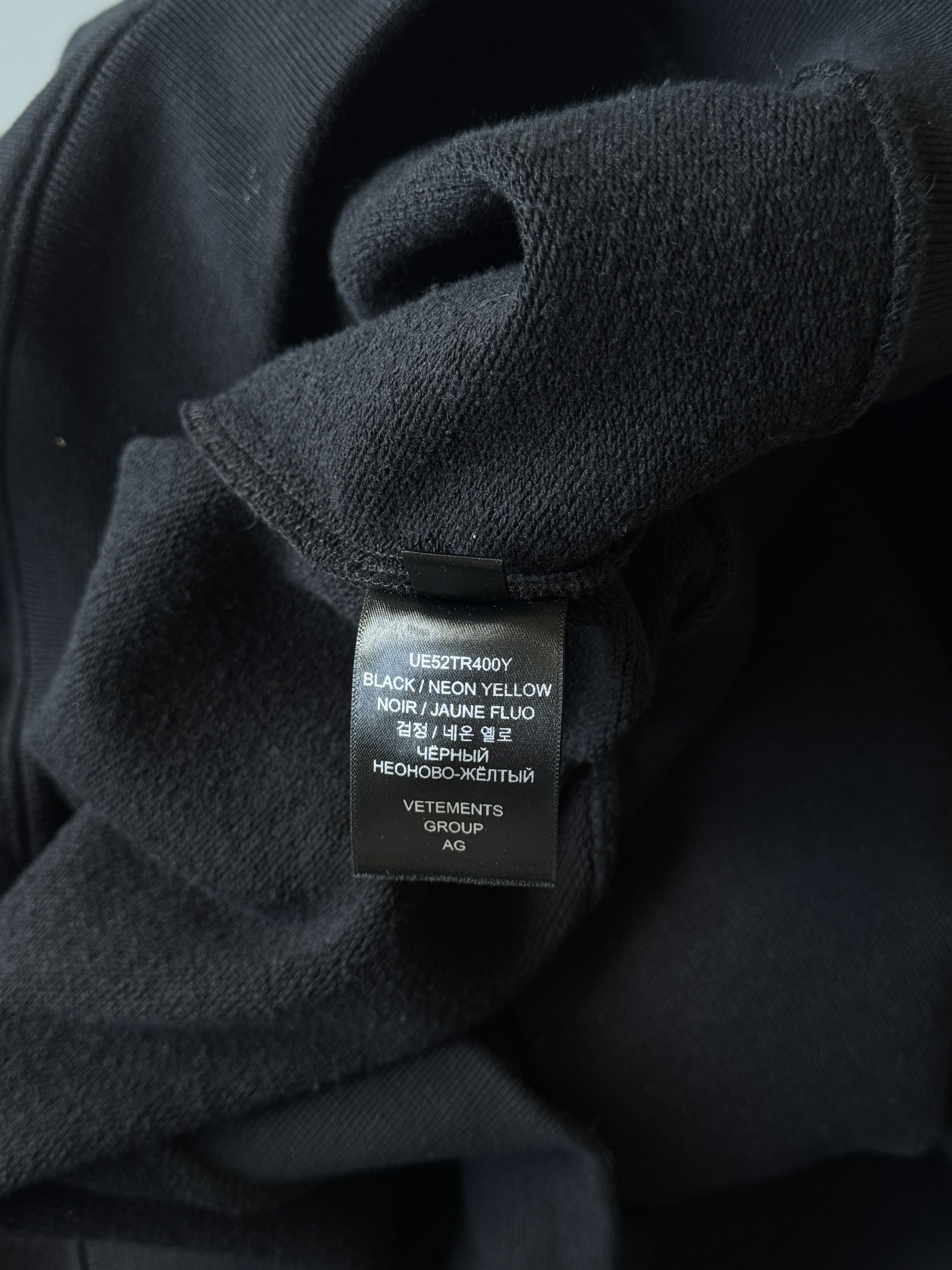 Vetements Vetements hoodie Size US M / EU 48-50 / 2 - 10 Thumbnail