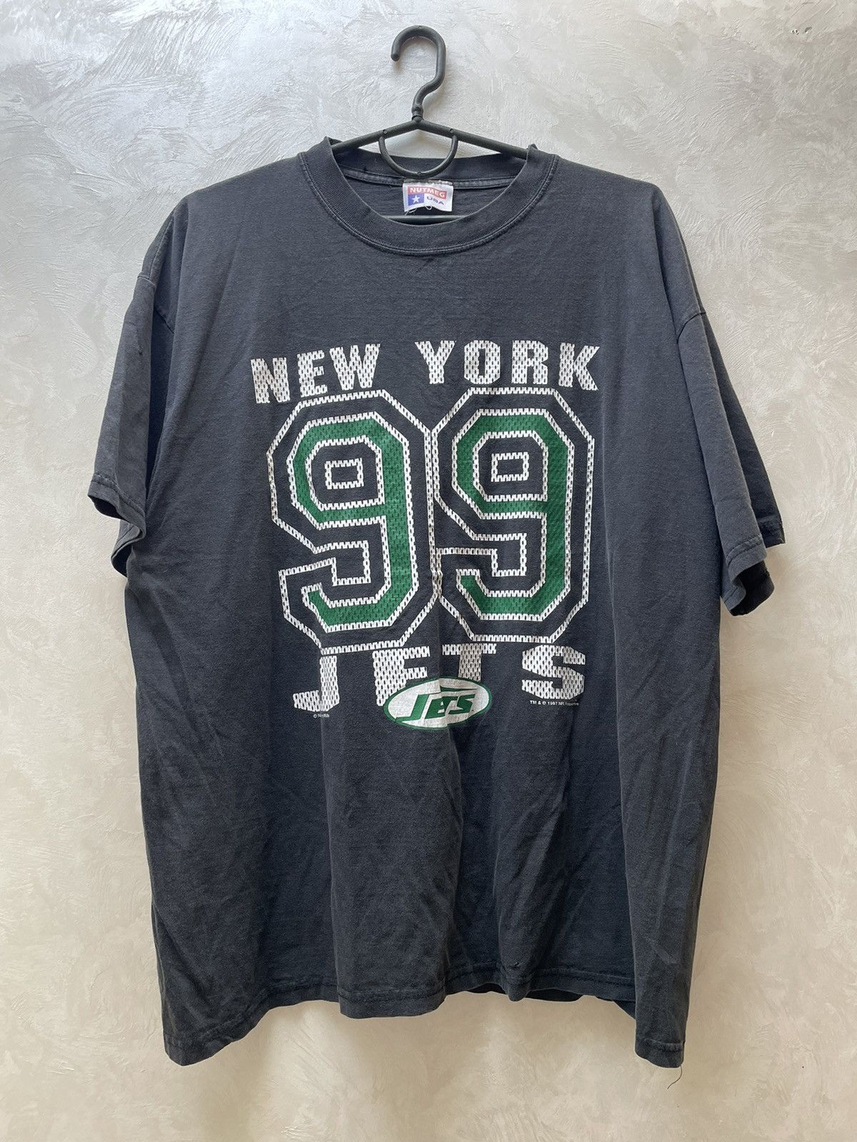 NFL × Nutmeg × Vintage 1997 vintage NFL New York Jets Nutmeg Size US XL / EU 56 / 4 - 1 Thumbnail