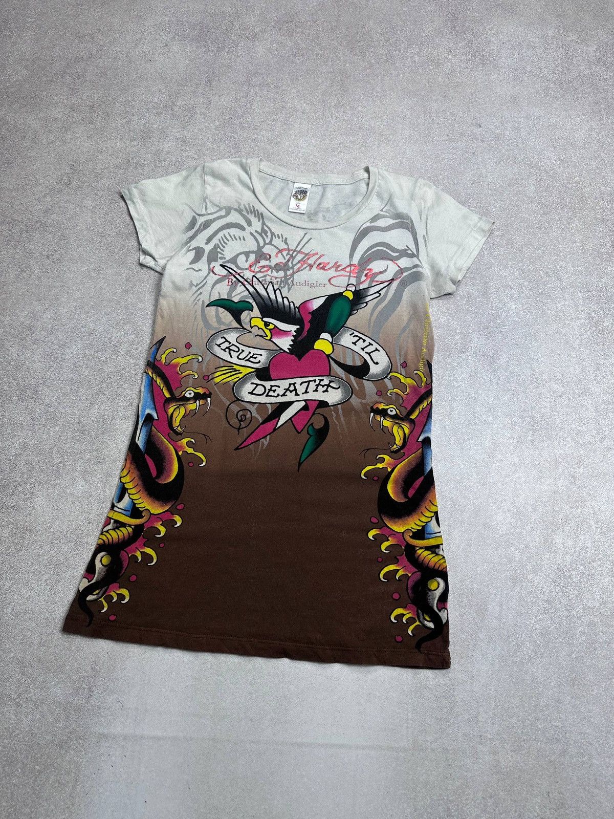 Ed Hardy Vintage Ed Hardy Christian Audigier JPG Style T-shirt M Size US M / EU 48-50 / 2 - 4 Thumbnail