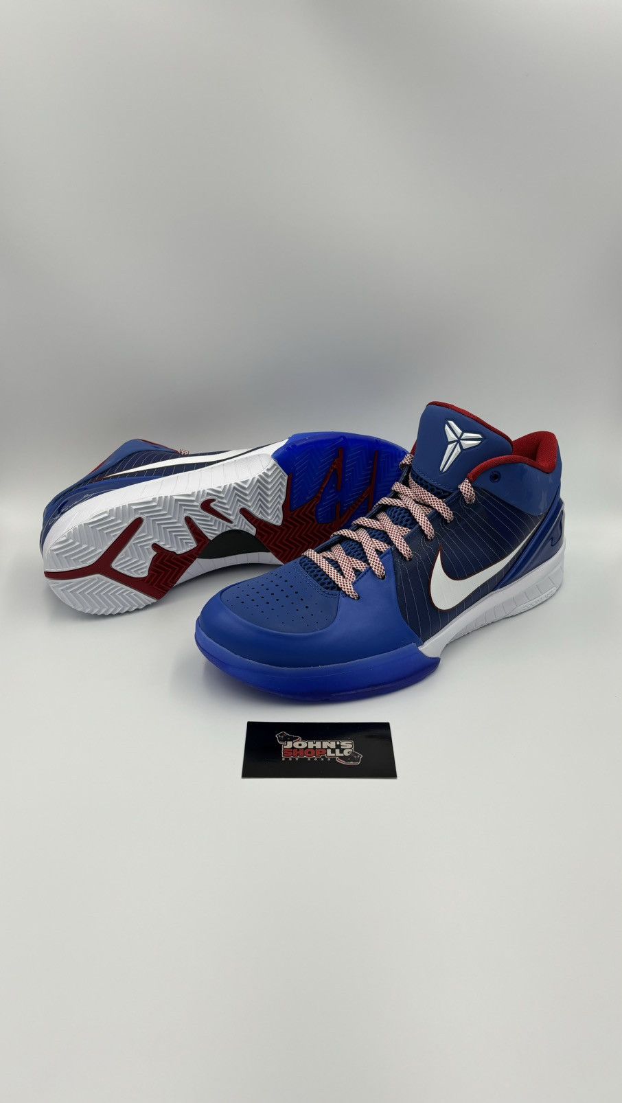 image of Nike Kobe 4 Philly Size 13 Men’S , Fq3545 400 Shoes in Blue, Men's