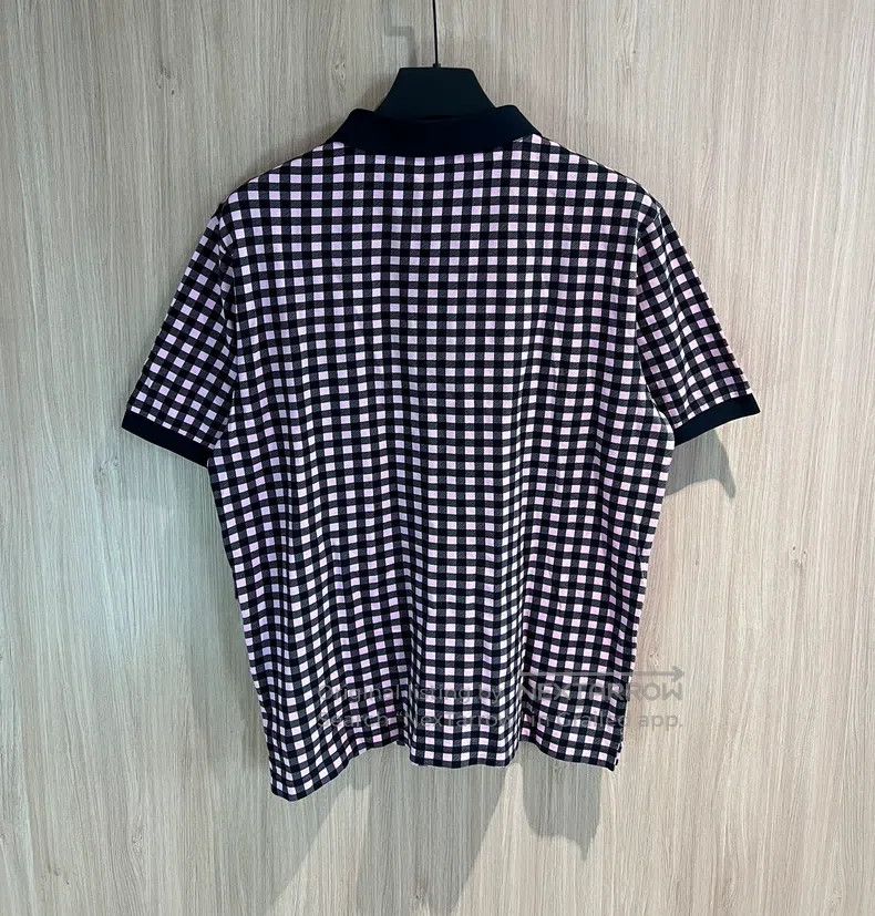 Prada Prada Short-sleeved T-shirt polo shirt Size US XL / EU 56 / 4 - 2 Thumbnail