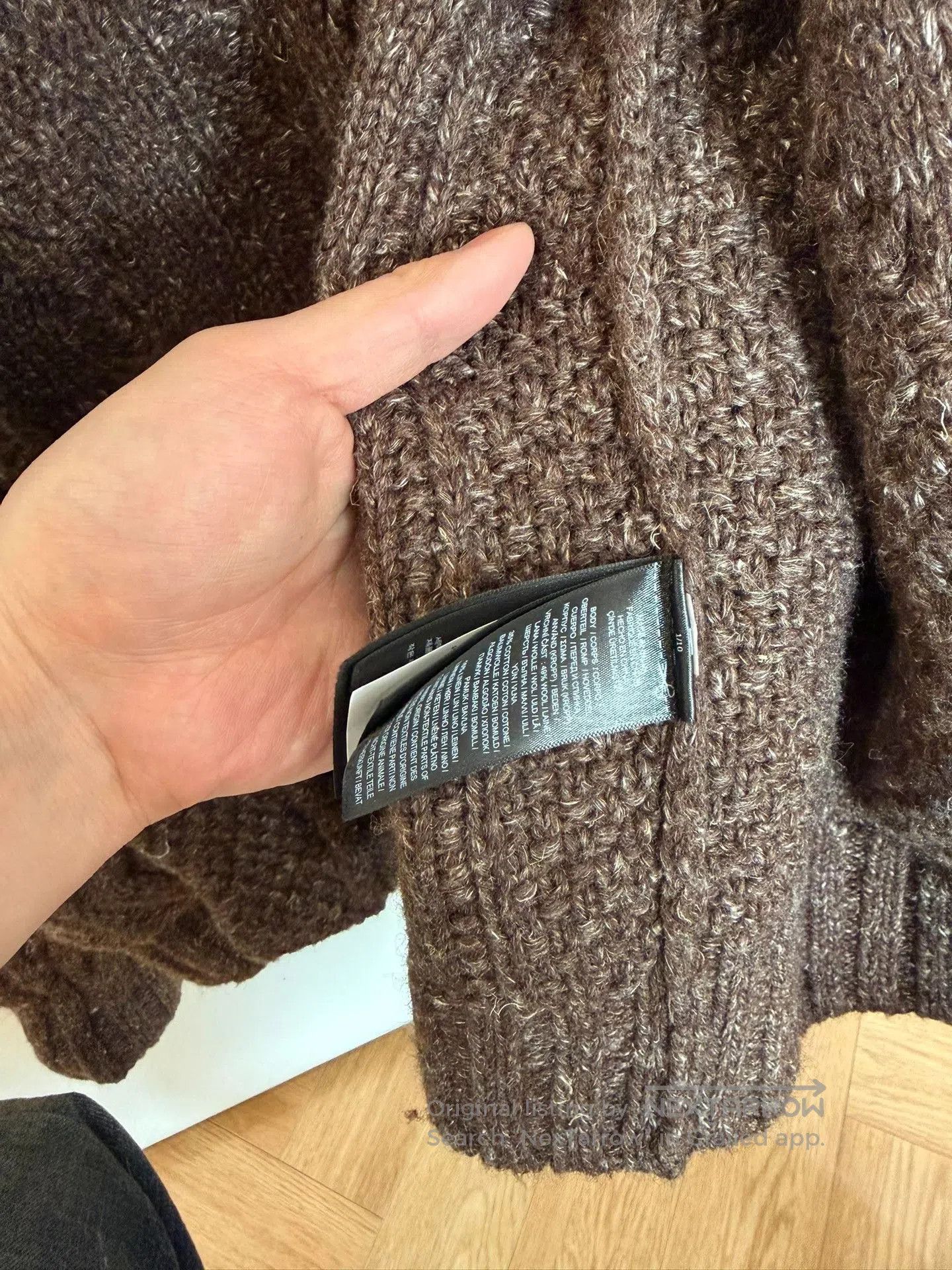 RRL Ralph Lauren RRL Ralph Lauren Shawl Collar Wool Sweater. Size US M / EU 48-50 / 2 - 4 Thumbnail