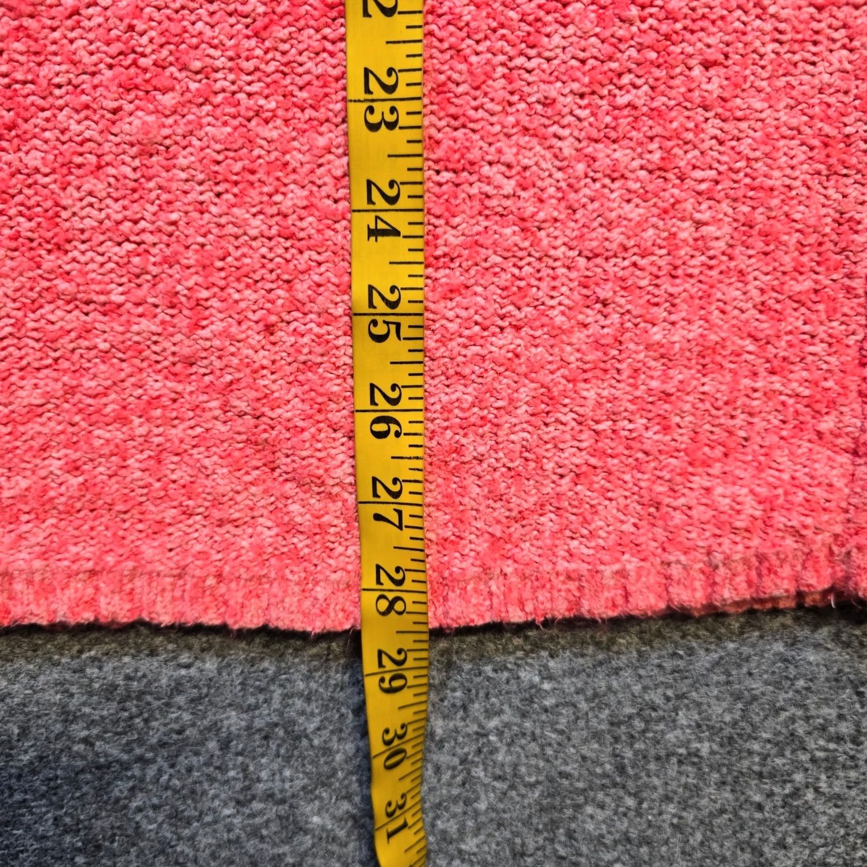 J. Jill J. Jill Sweater Top Womens L Orange Pink V-Neck Long Sleeve Stretch Casual Pullover Knit Shirt Women Size L / US 10 / IT 46 - 6 Thumbnail