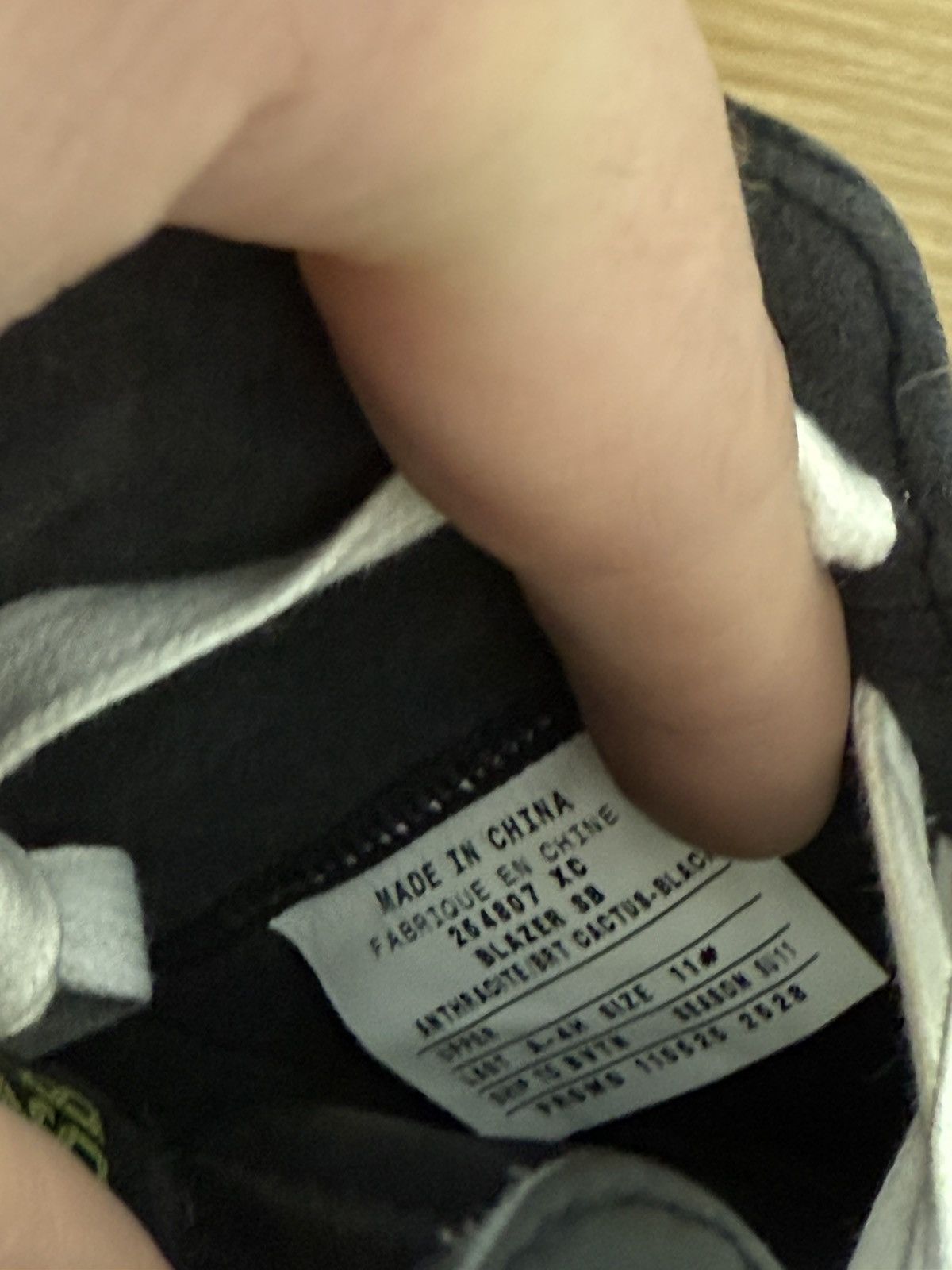 Nike MOCA X LANCE MOUNTAIN X BLAZER SB 'BRIGHT CACTUS' SAMPLE Size US 11 / EU 44 - 6 Thumbnail